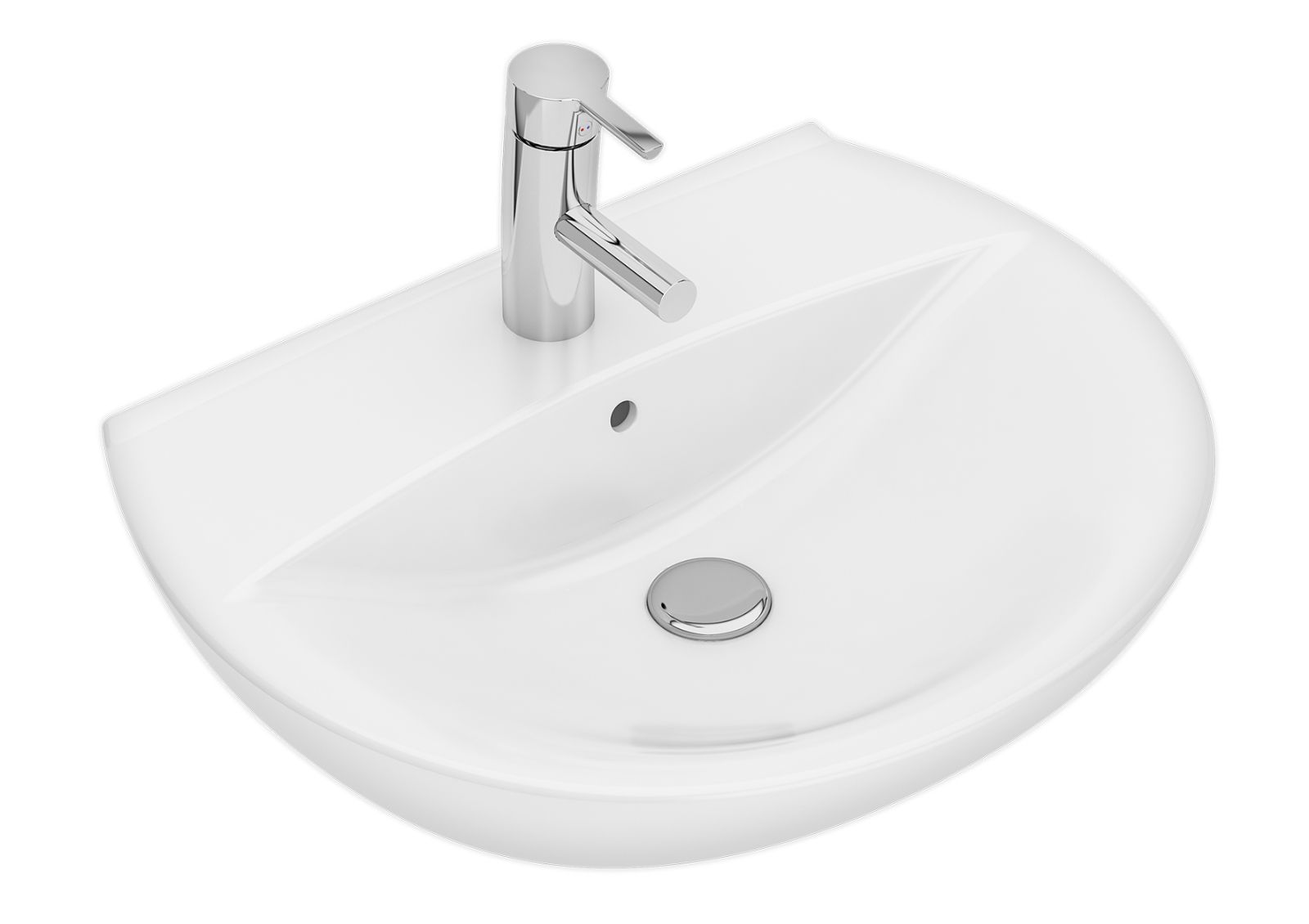 Ifö Spira 15160 Tvättställ 60 cm, bult