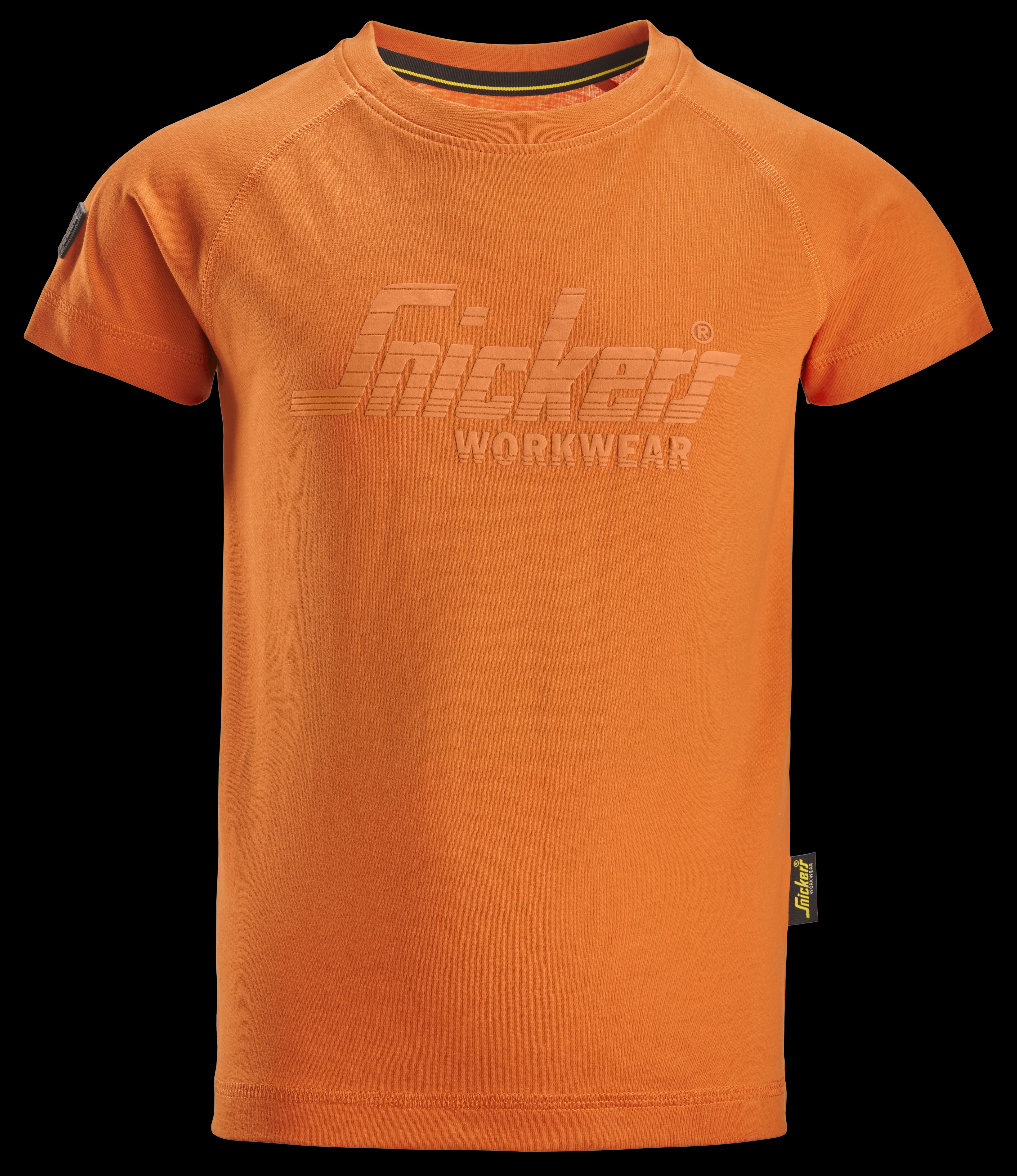 Snickers Workwear 7514-4100 T-shirt junior, orange 146/152
