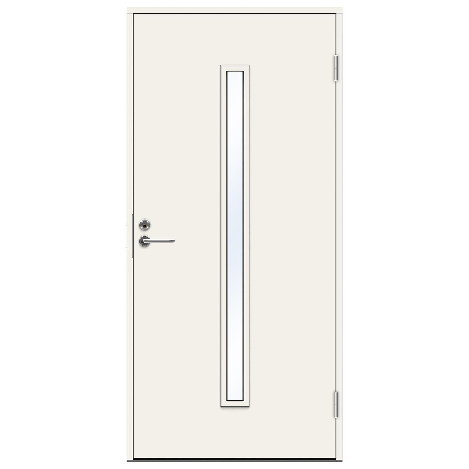 Swedoor P-1700 Ytterdörr vit (S 0502-Y) 1980x888 mm