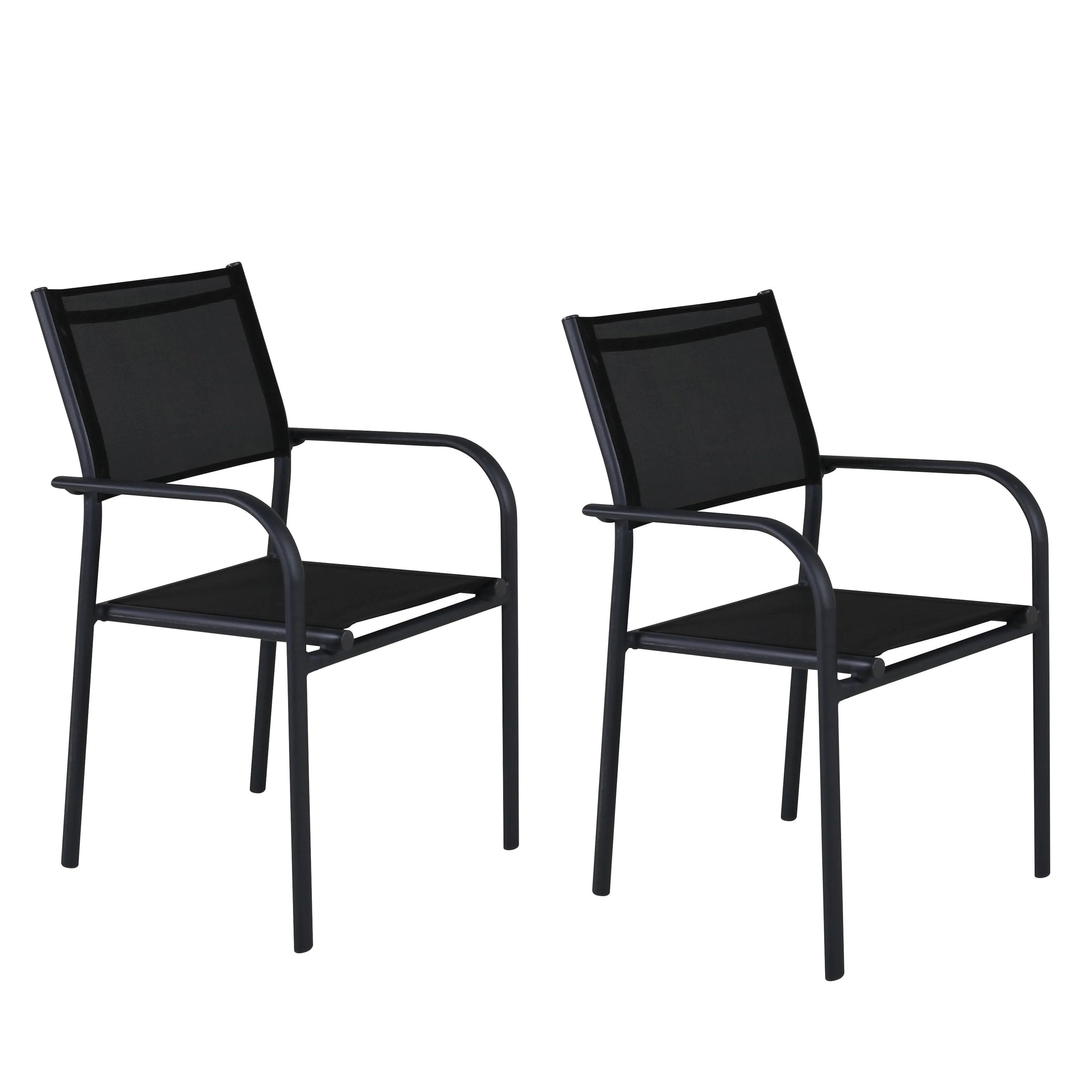 Venture Home Santorini 9290-408 Karmstol 2-pack Svart