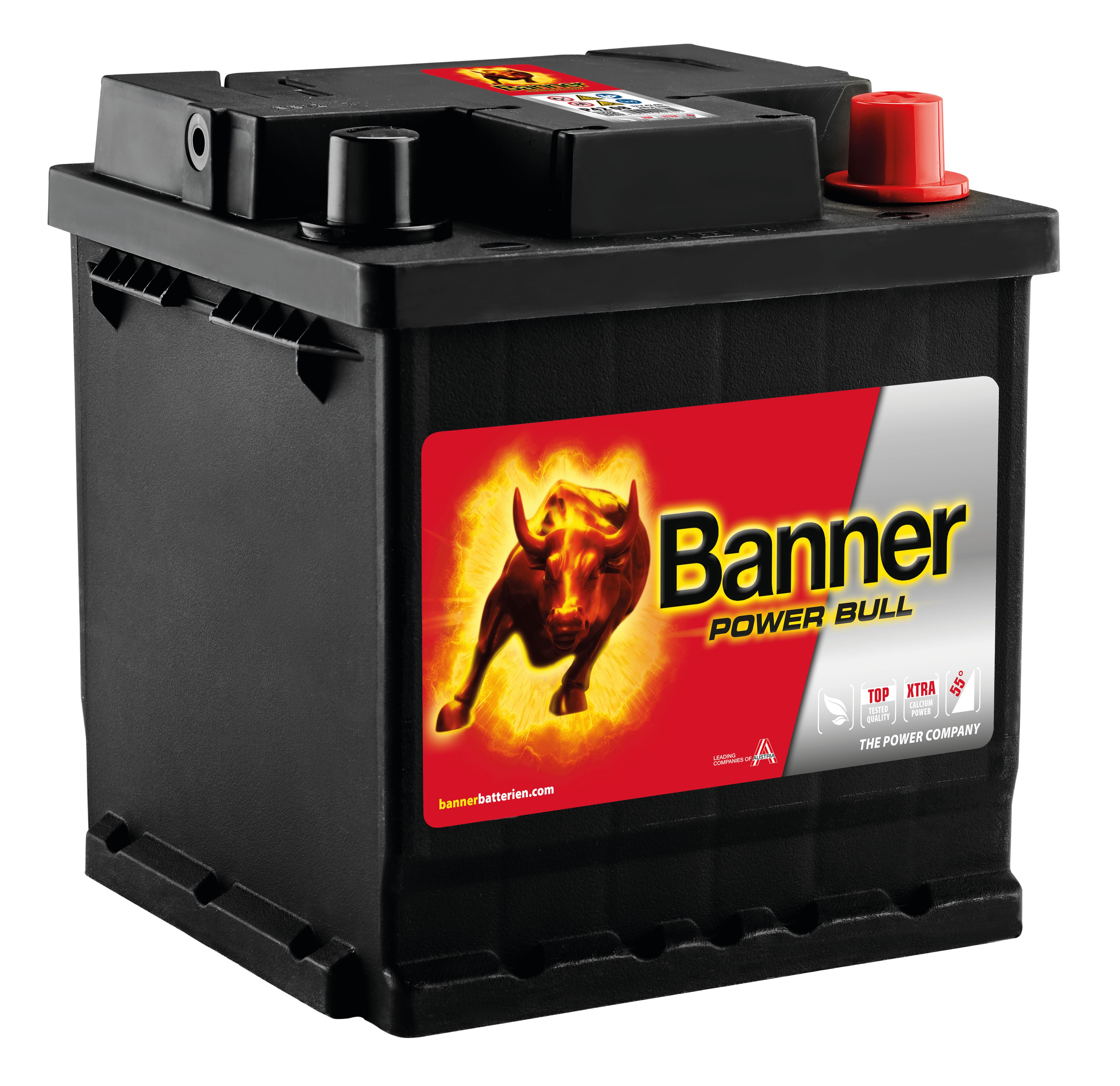 Banner Power Bull P4208M Startbatteri 12V, 42 Ah