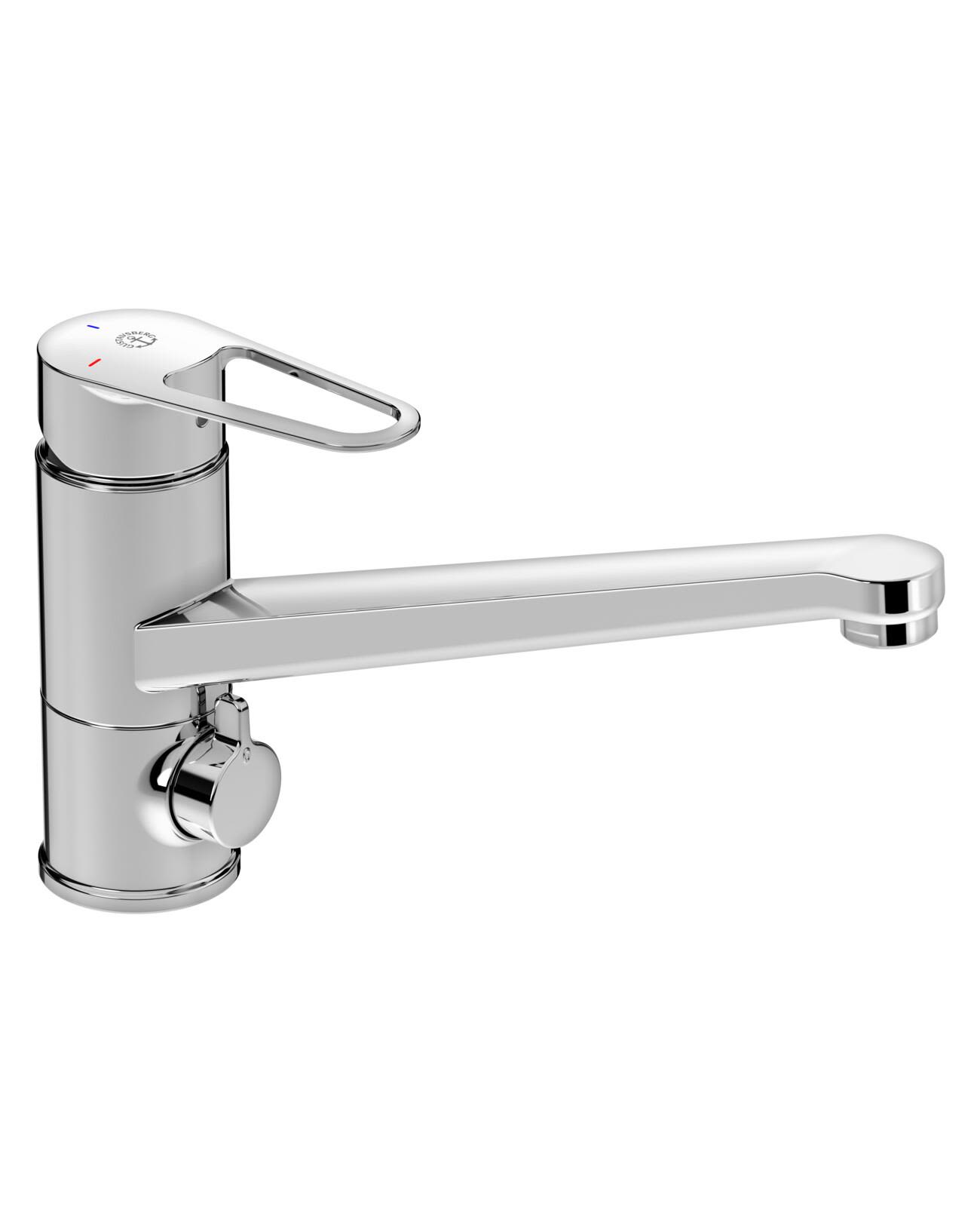 Gustavsberg Nautic GB412060950L Köksblandare låg pip Med maskinavstängning