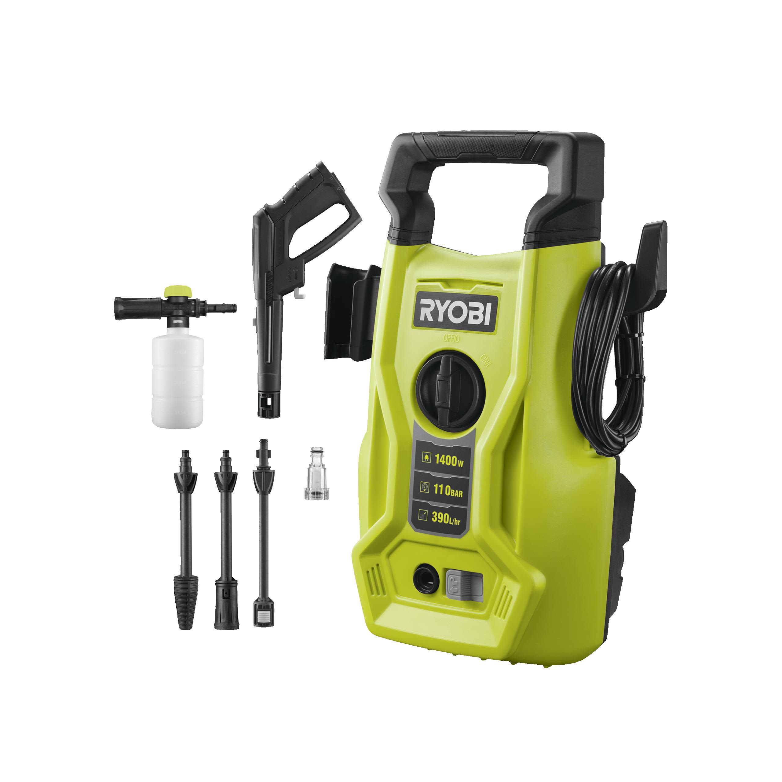 Ryobi RY110PWA Högtryckstvätt 1400 W