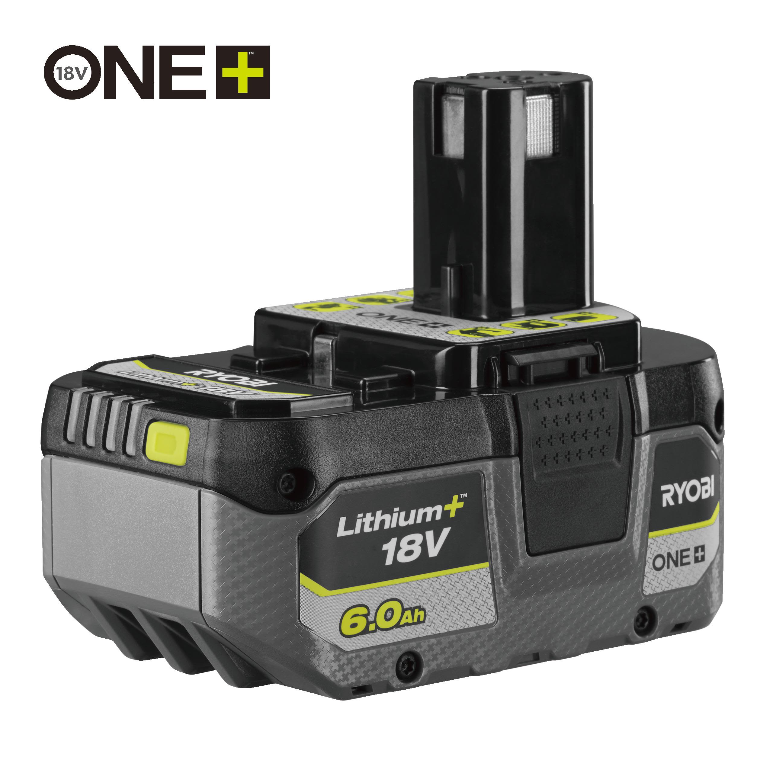 Ryobi ONE+ RB1860X Batteri 18V, 6,0 Ah