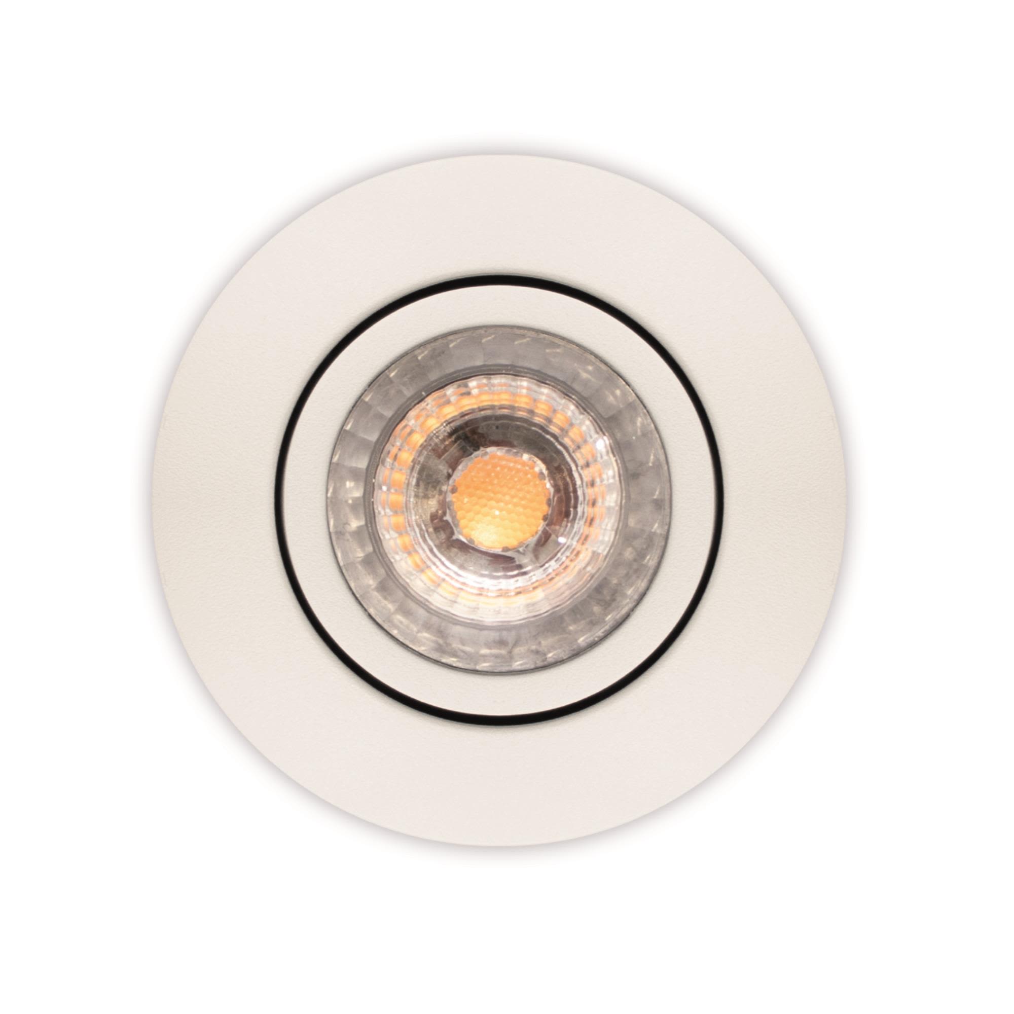 Scan Products Luna Low Profile 2.0 Indbygningslys 3 000 K, 78 lm, hvid 3K