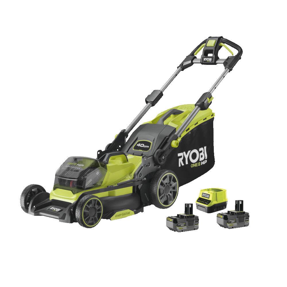 Ryobi ONE+ RY18LMX40B-240 Gräsklippare med batteri och laddare