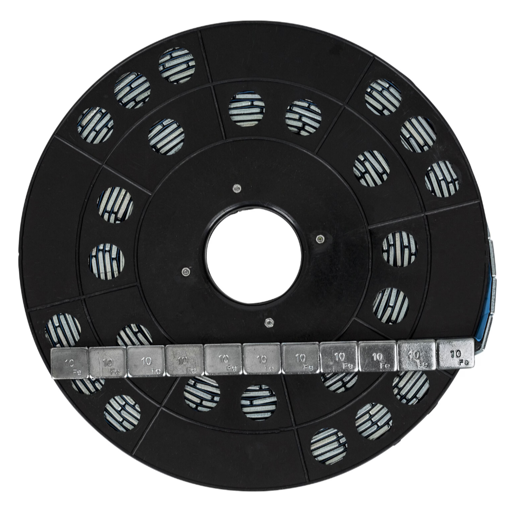 PELA 497014 Klistervekt på rull, i jern, 5 g, 500-pakning