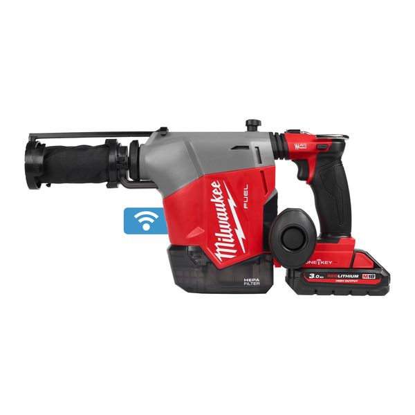Milwaukee M18 FHAFOH16-302X Borrhammare med batteri och laddare