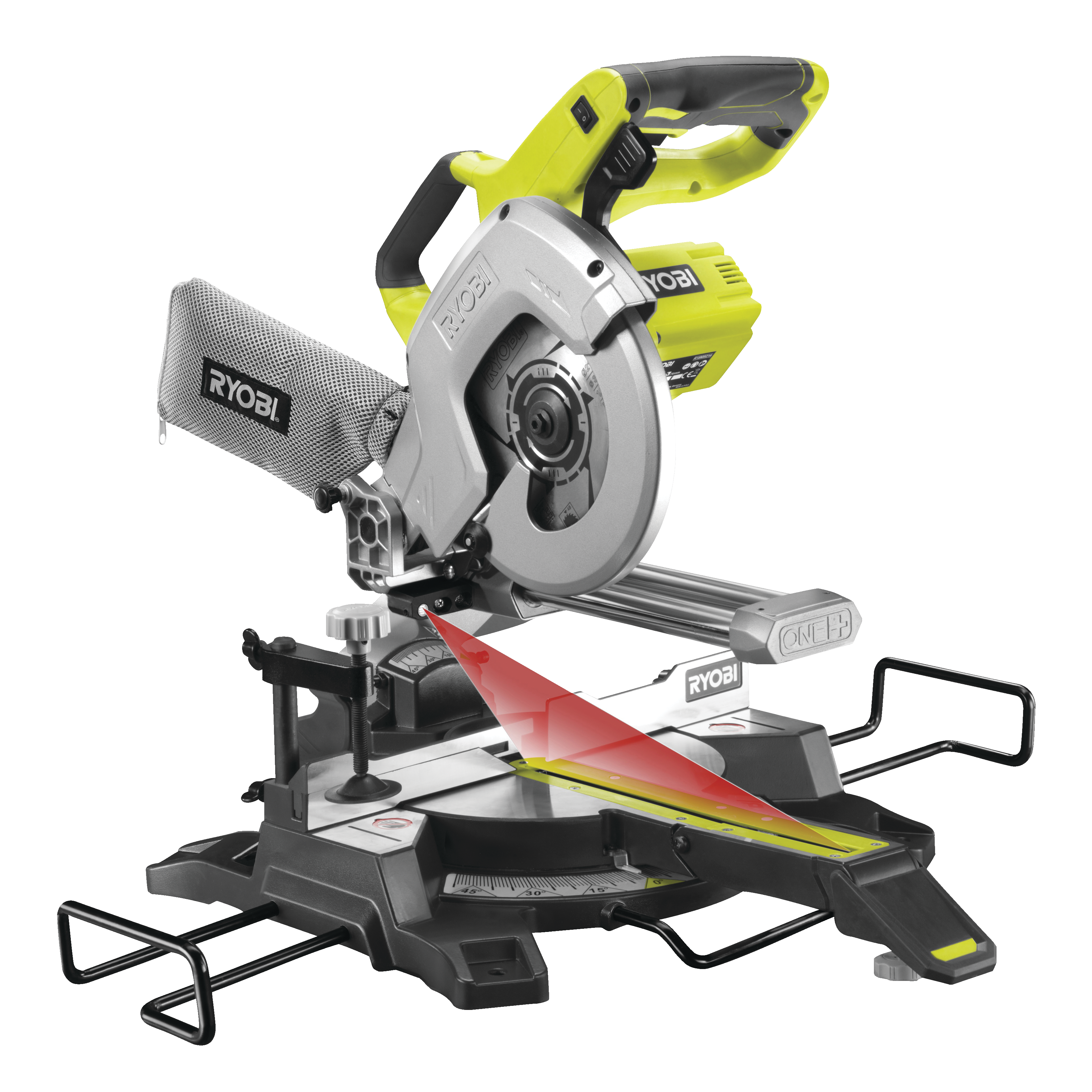 Ryobi ONE+ R18MS216-0 Kap- och gersåg utan batteri och laddare