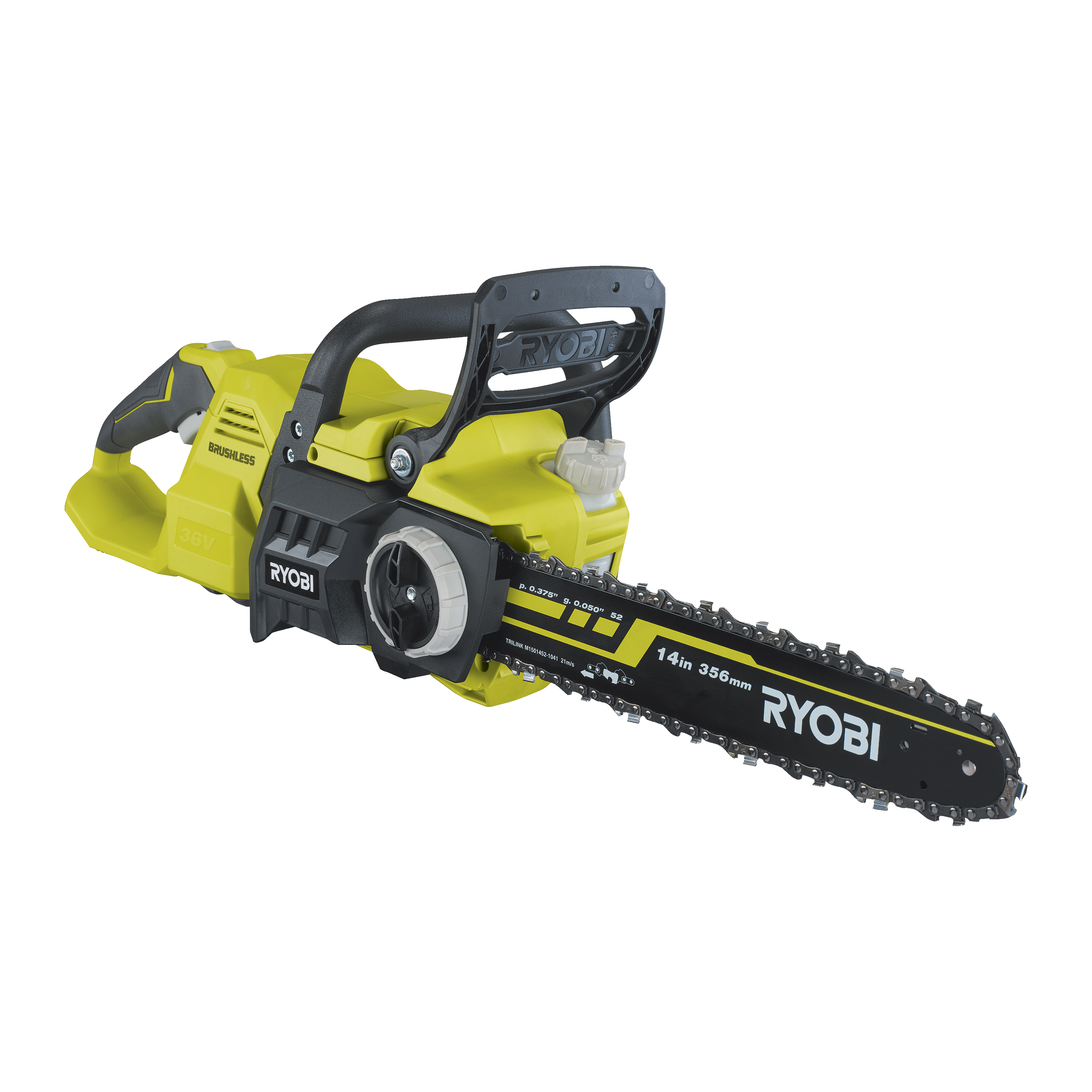Ryobi MAX POWER RY36CSX35A-0 Kedjesåg utan batteri och laddare