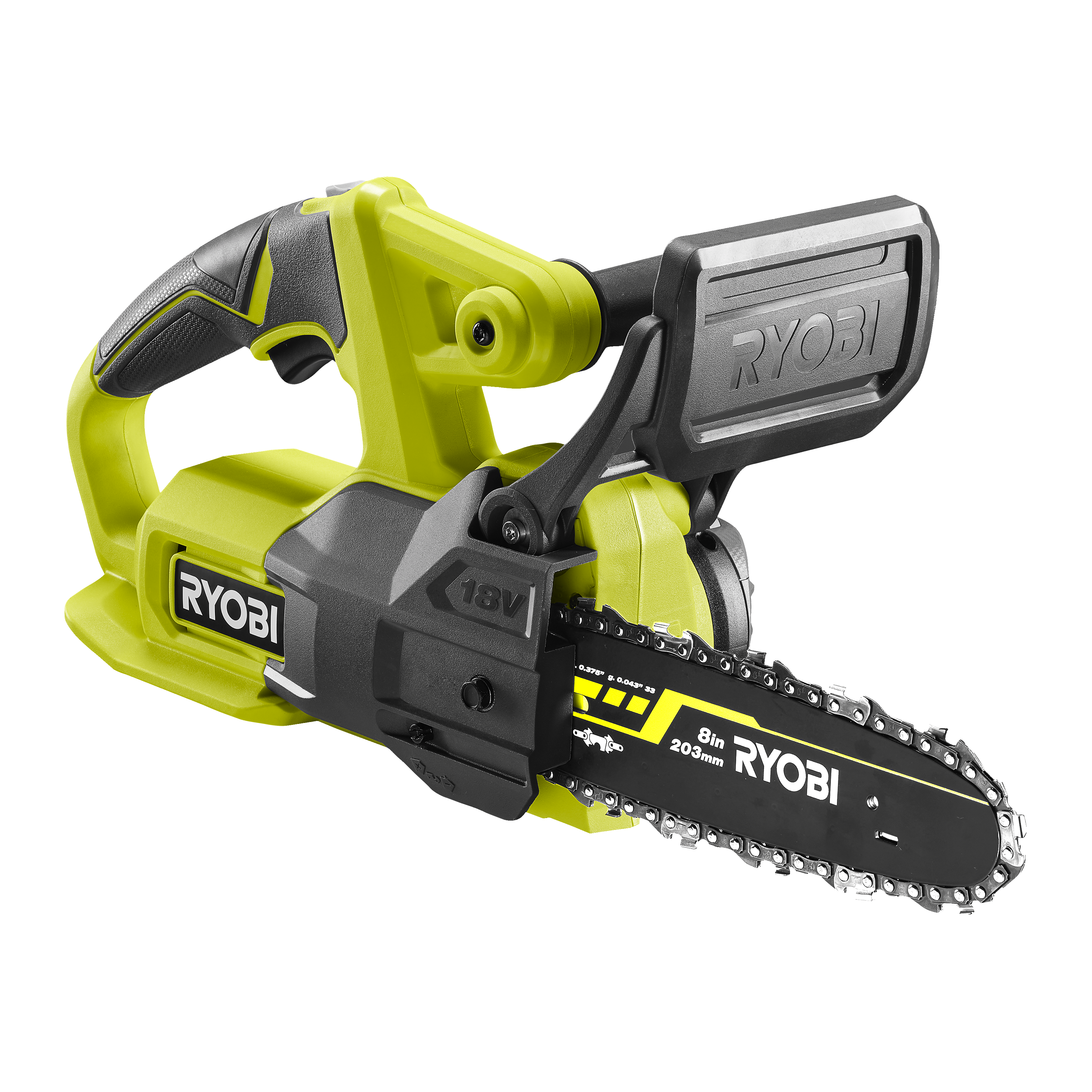 Ryobi ONE+ RY18CS20A-0 Kedjesåg utan batteri och laddare