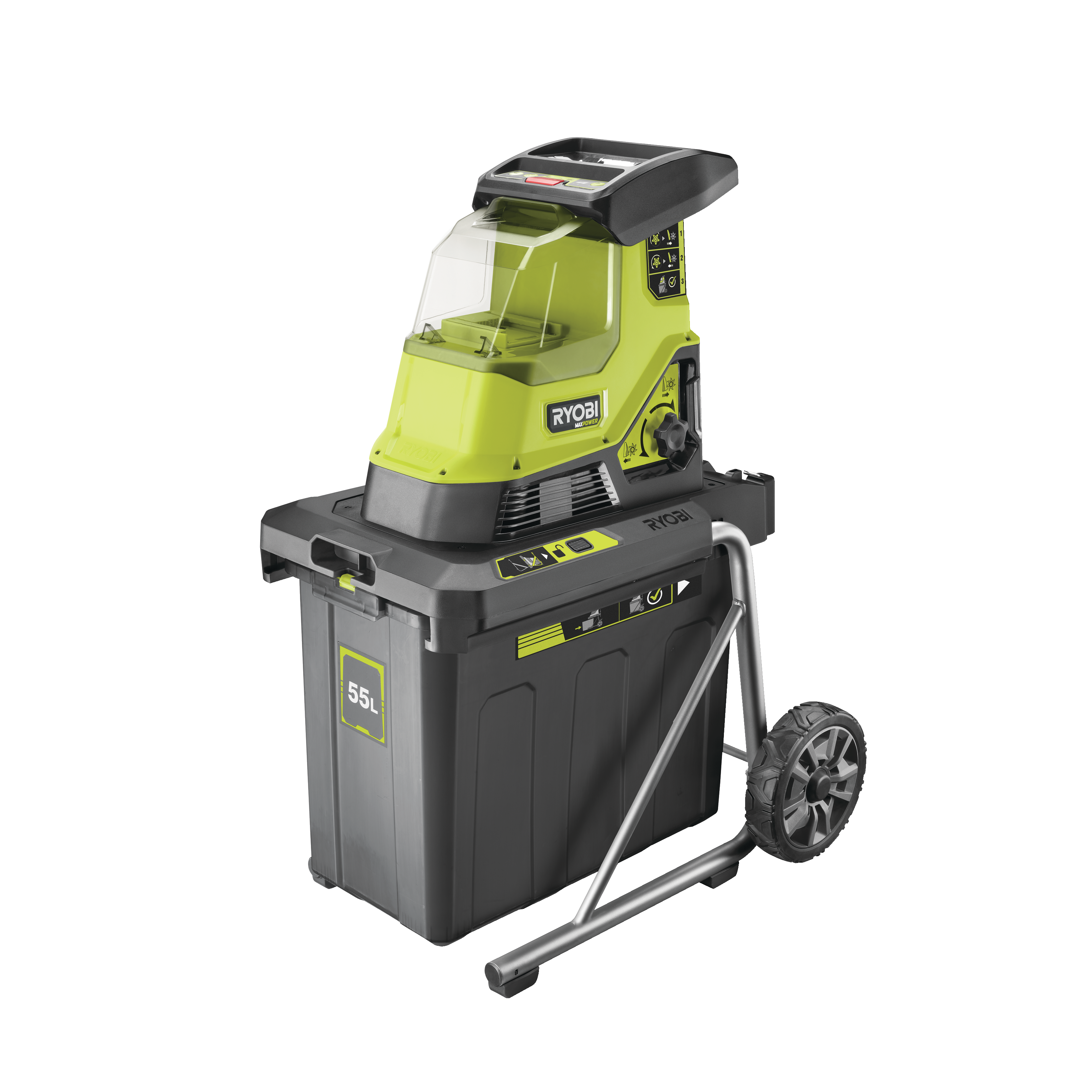 Ryobi MAX POWER RY36SHX40-0 Kompostkvarn utan batteri och laddare
