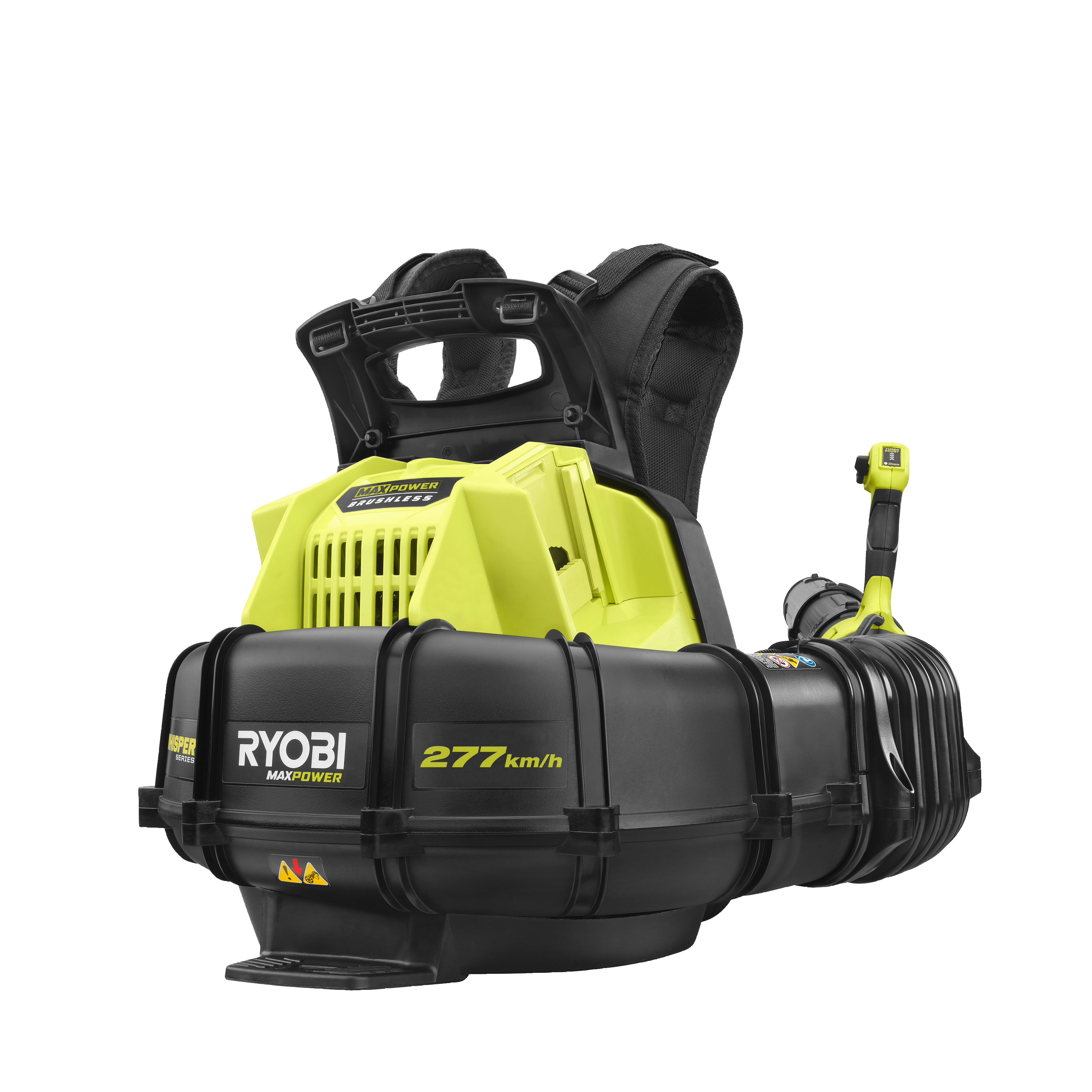 Ryobi MAX POWER RY36BPXB-0 Lövblås utan batteri och laddare