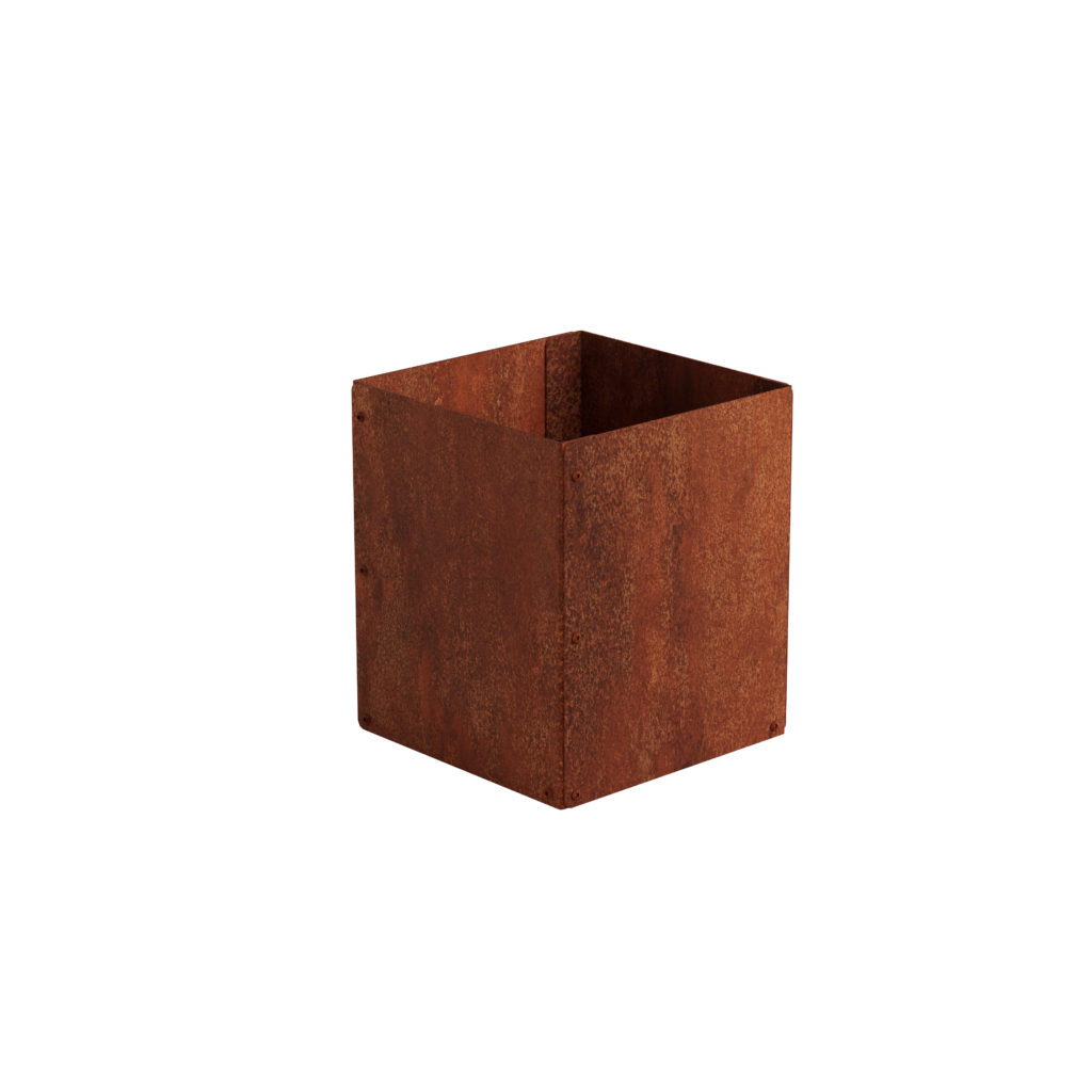Jabo Odla 44680 Blomkruka 25x25x30 cm, corten