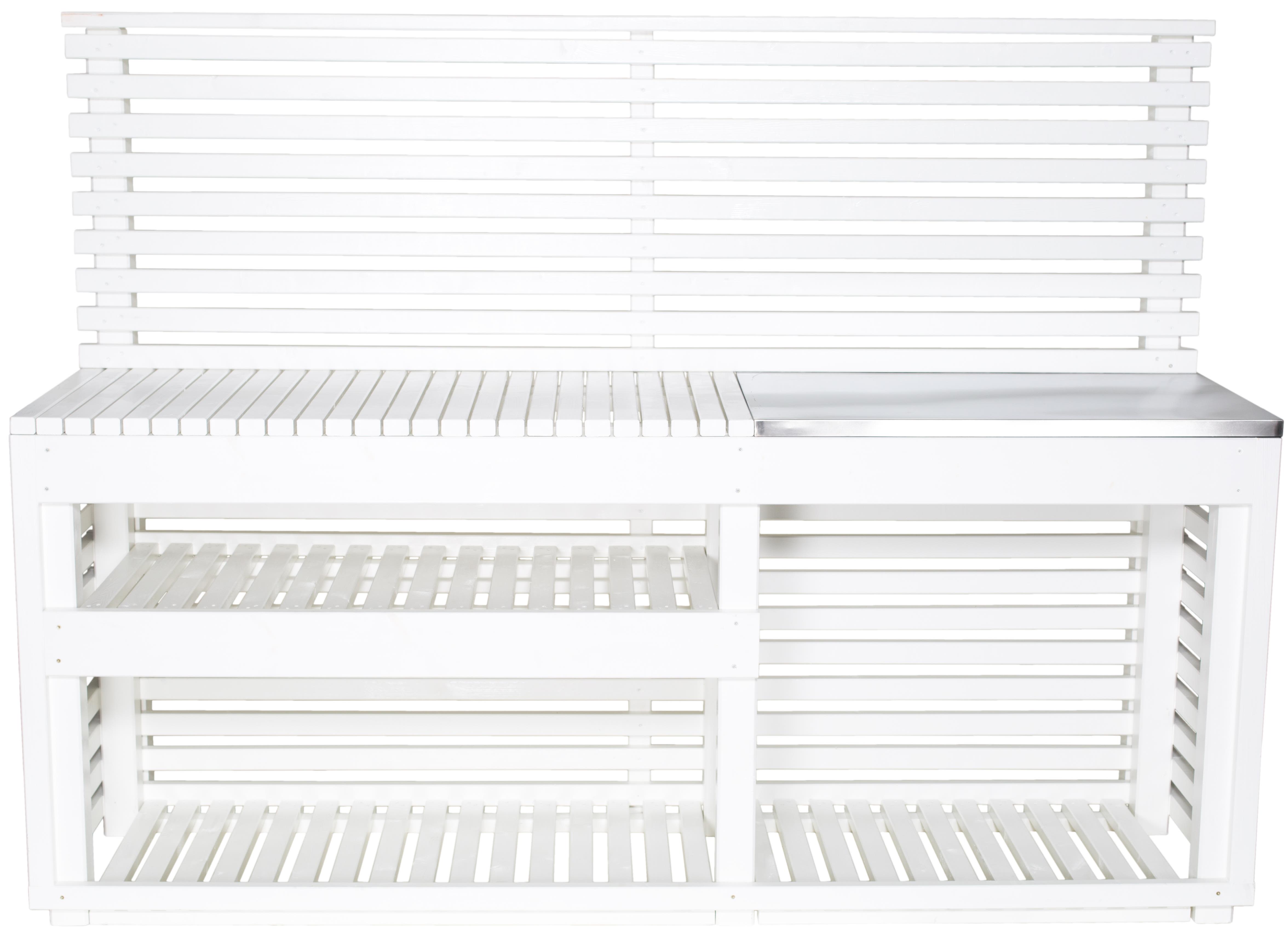 Jabo Horizont 4253 Utekök 220x162x67 cm Vit