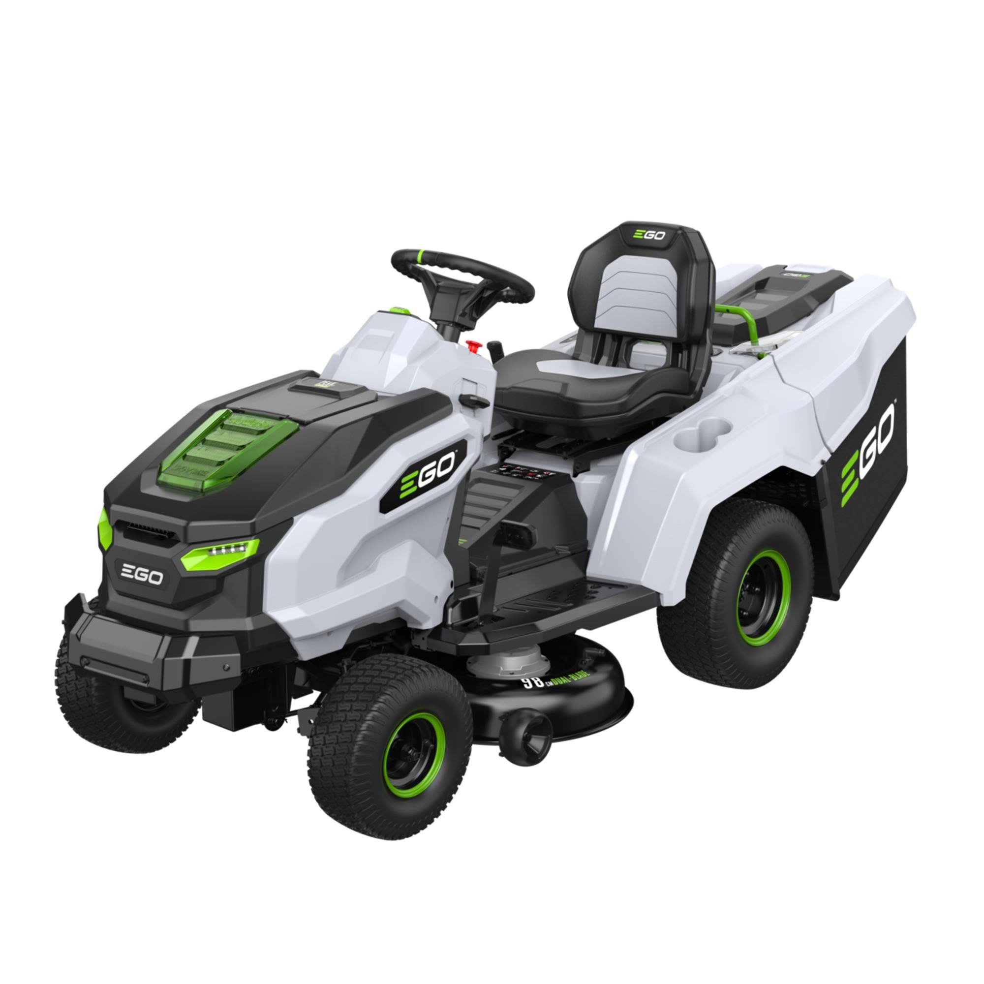 EGO TR3801E-B Traktorklippare med batteri och laddare