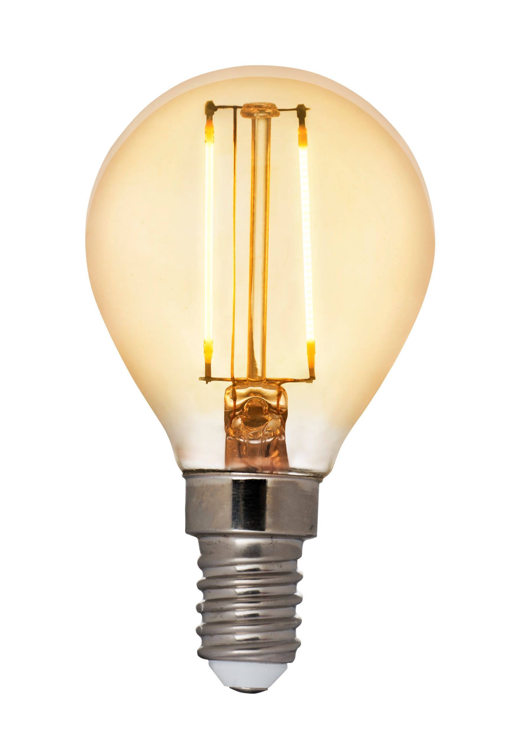 Airam Amber LED-lampa 2,5 W, E14