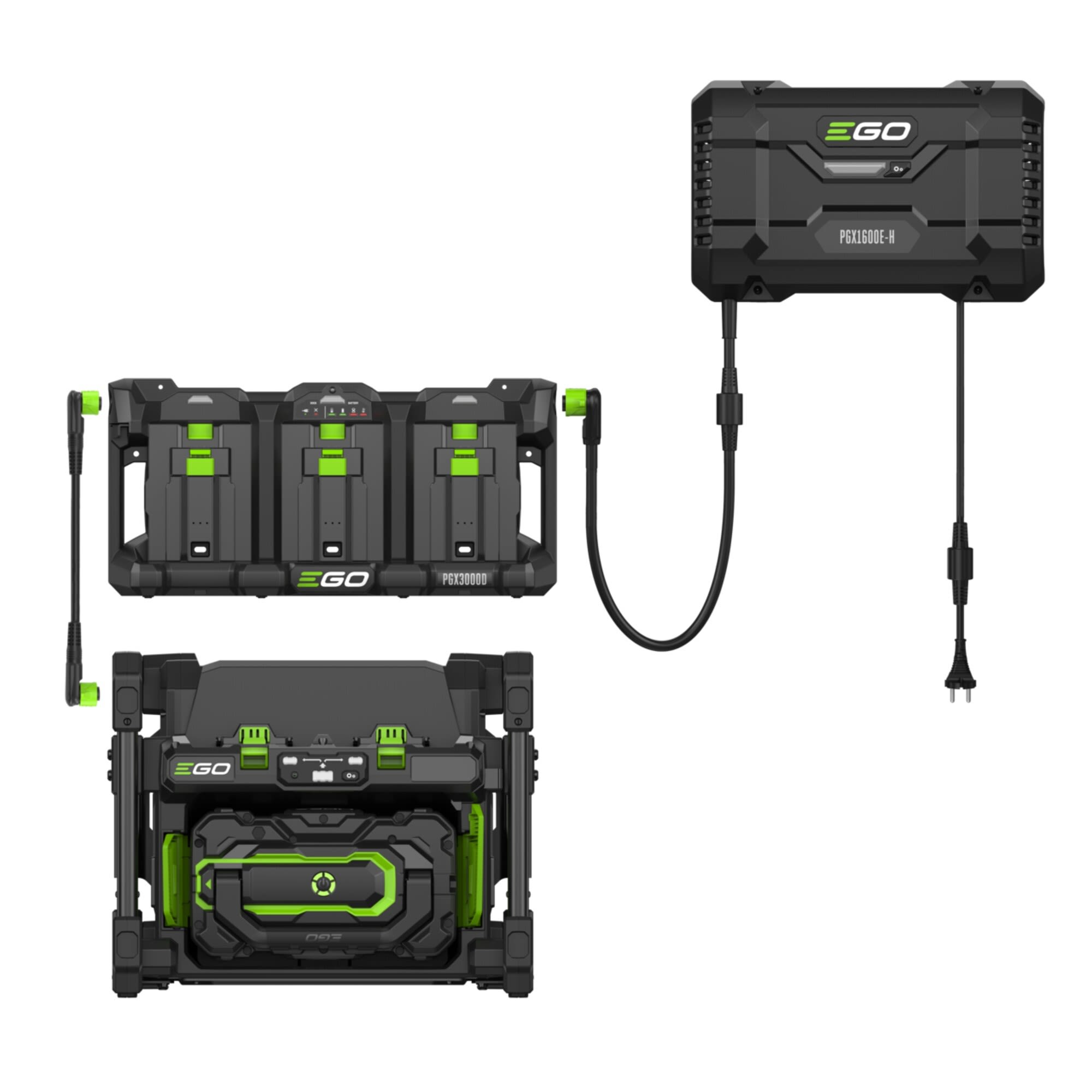 EGO PGX1602E-H Powerbank med batteri och laddare