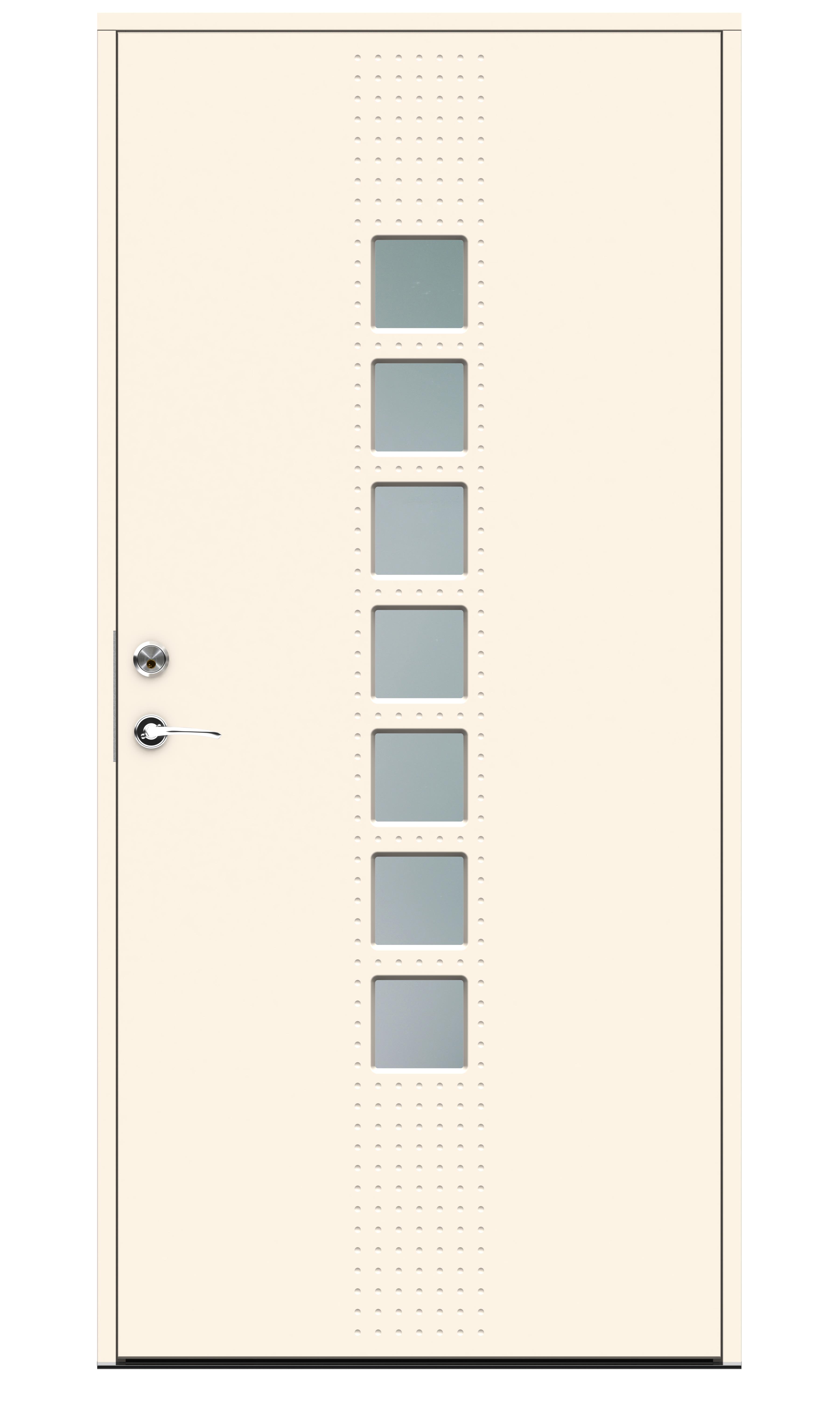 Swedoor Dots Ytterdörr vit (S 0502-Y) 2080x888 mm
