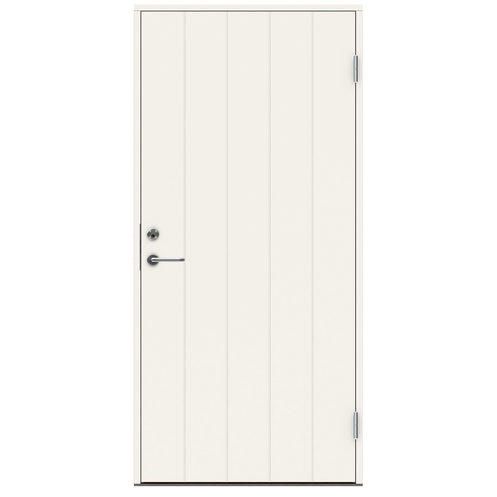 Swedoor P-100 Ytterdörr vit (S 0502-Y) 1980x988 mm