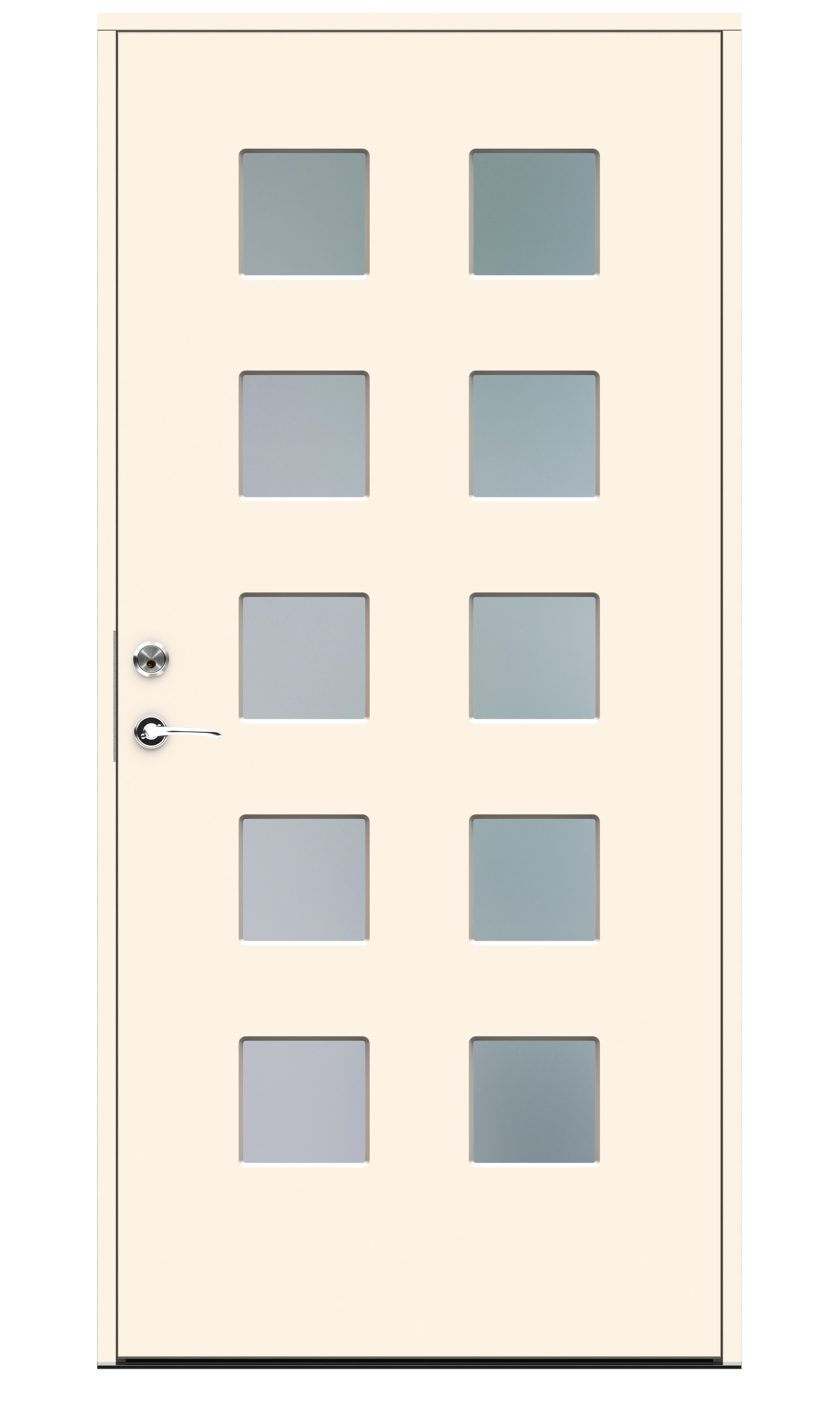Swedoor Square Ytterdörr vit (S 0502-Y) 1980x888 mm