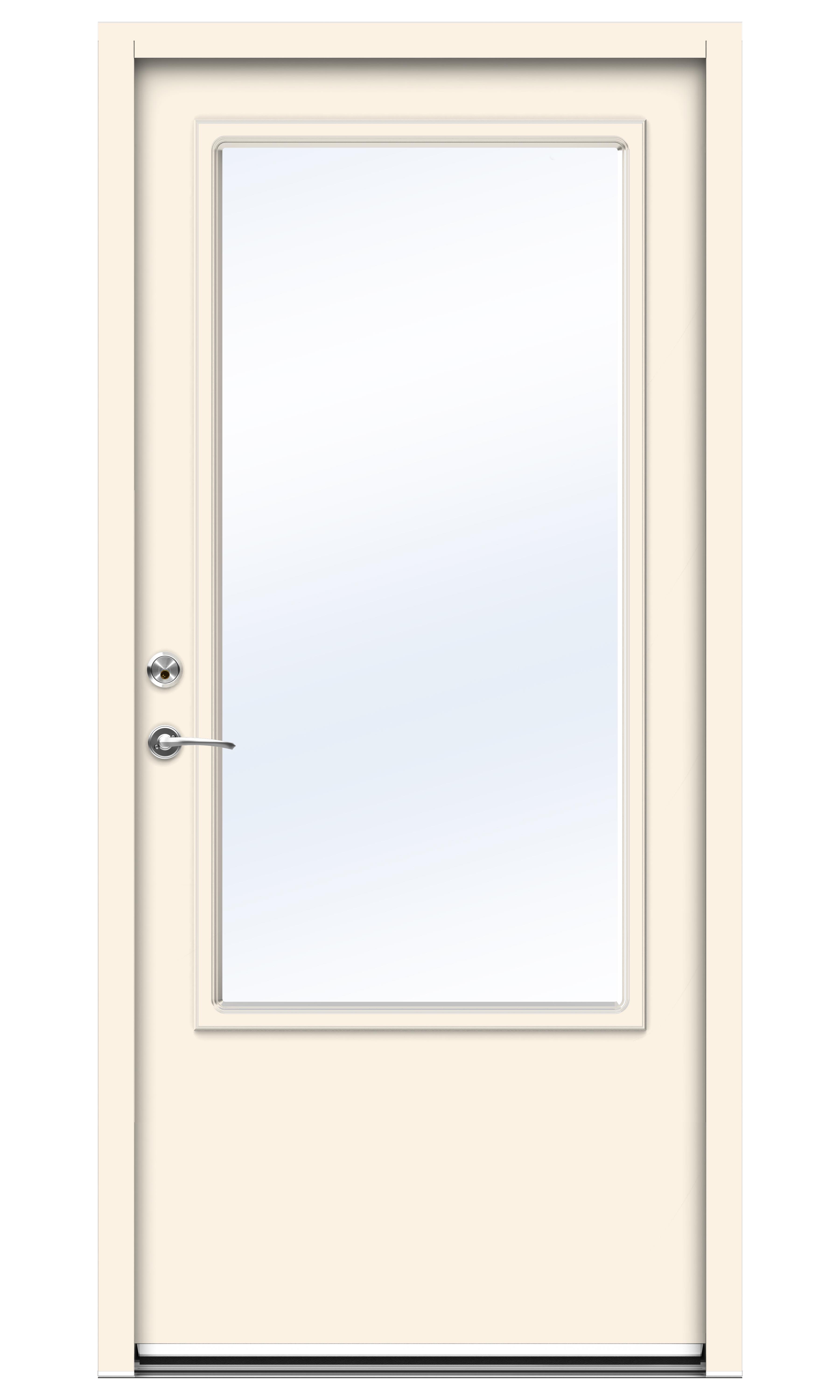 Swedoor Tigris Ytterdörr vit (S 0502-Y) 888x1980 mm
