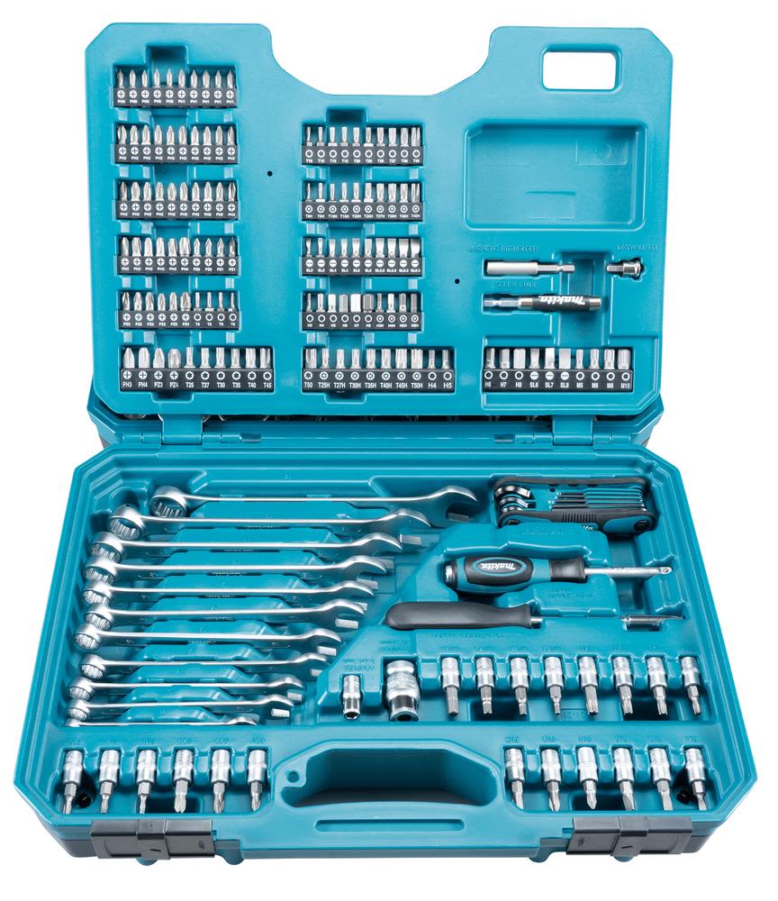 Makita E-10883 Handverktygssats 221 delar