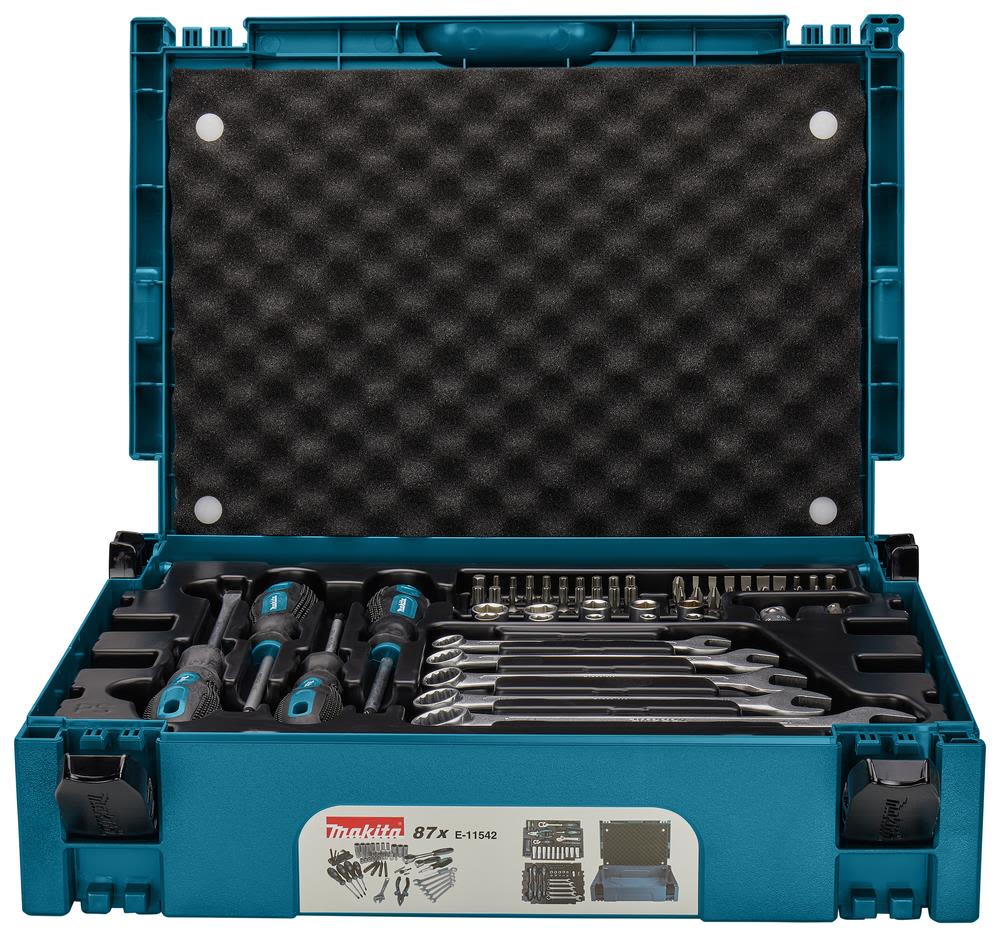 Makita E-11542 Håndverktøysett 87 deler