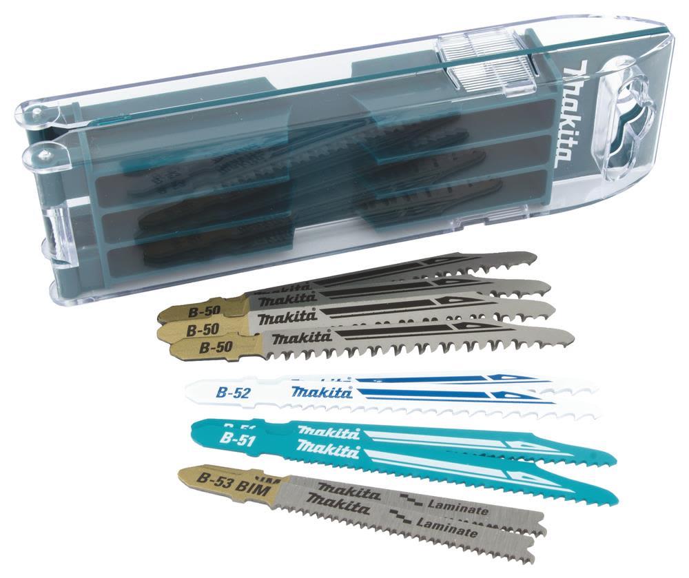 Makita B-44426 Pistosahanteräsarja 60-77 mm, 10 kpl