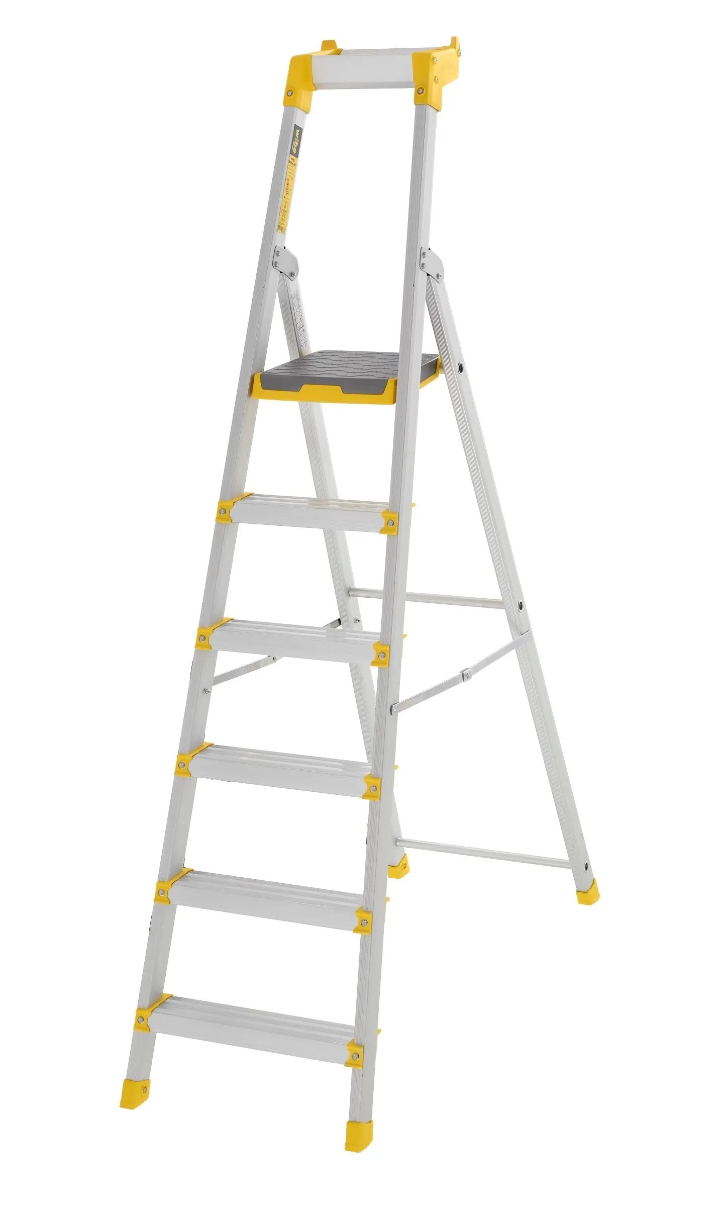 W.steps 55P Trappestige med sertifisert aluminium, med stabilisatortrinn