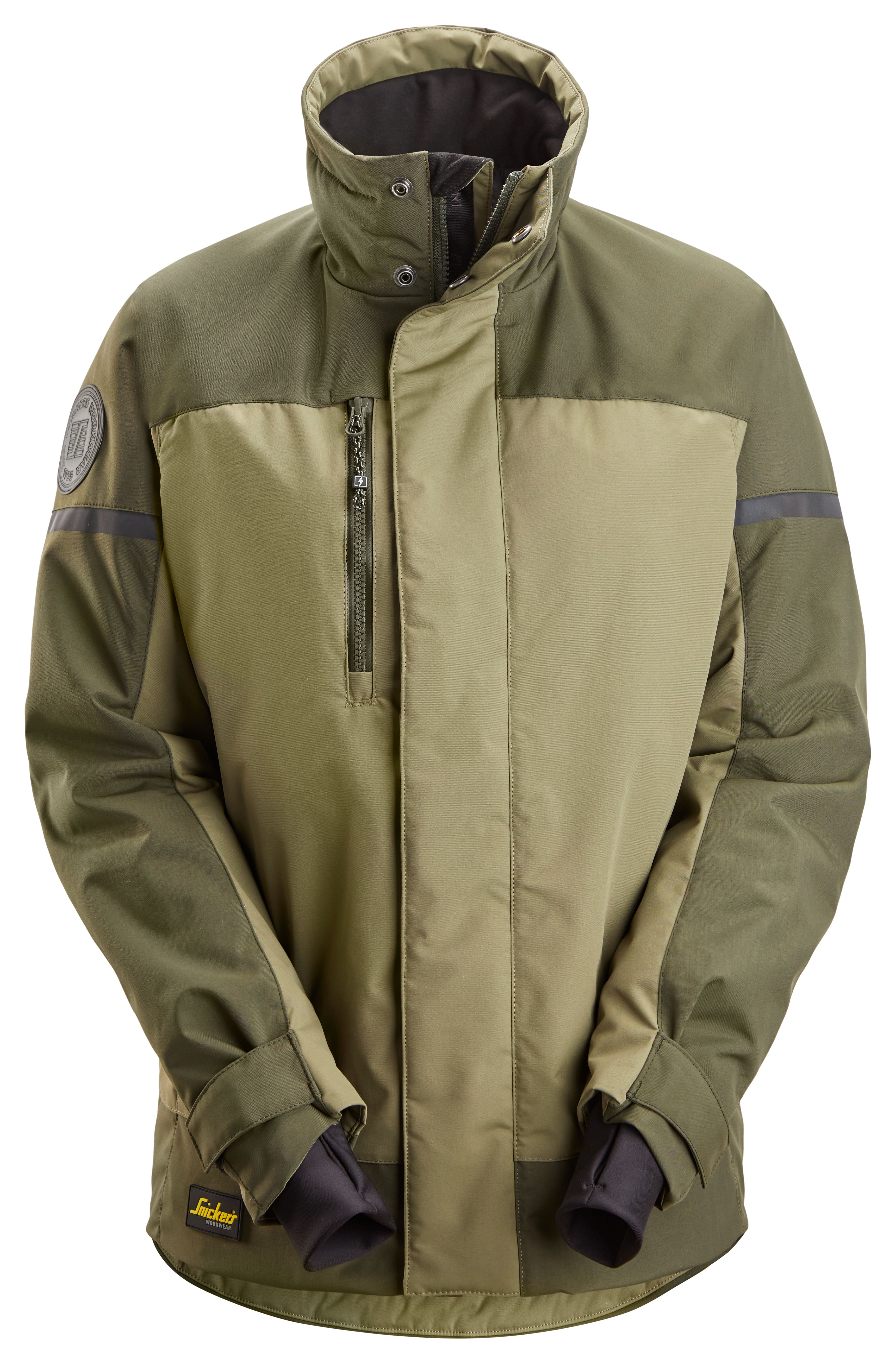 Snickers Workwear 1117-3135 Vinterjakke khaki grønn M