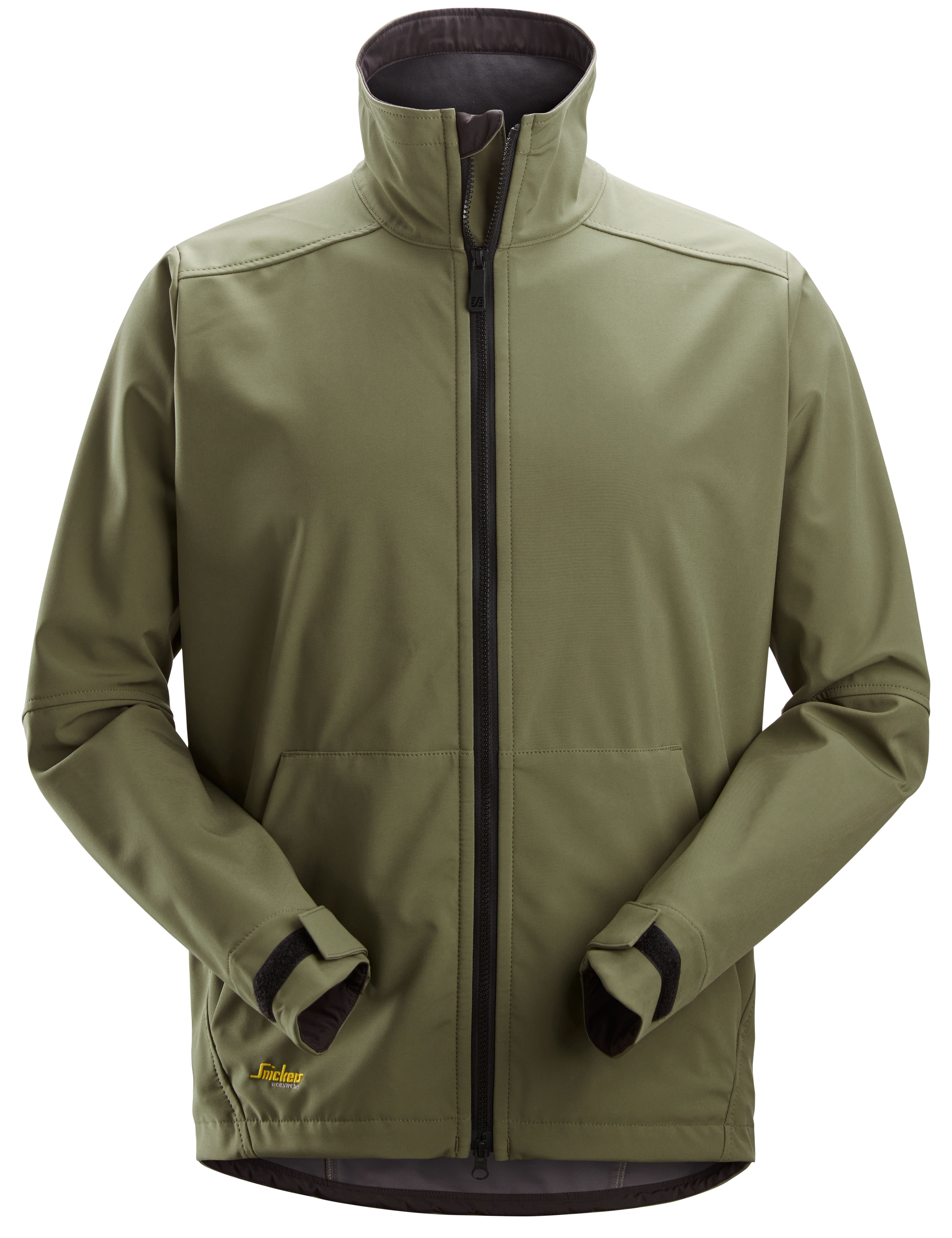 Snickers Workwear 1205 Softshelljakke khaki grønn XL