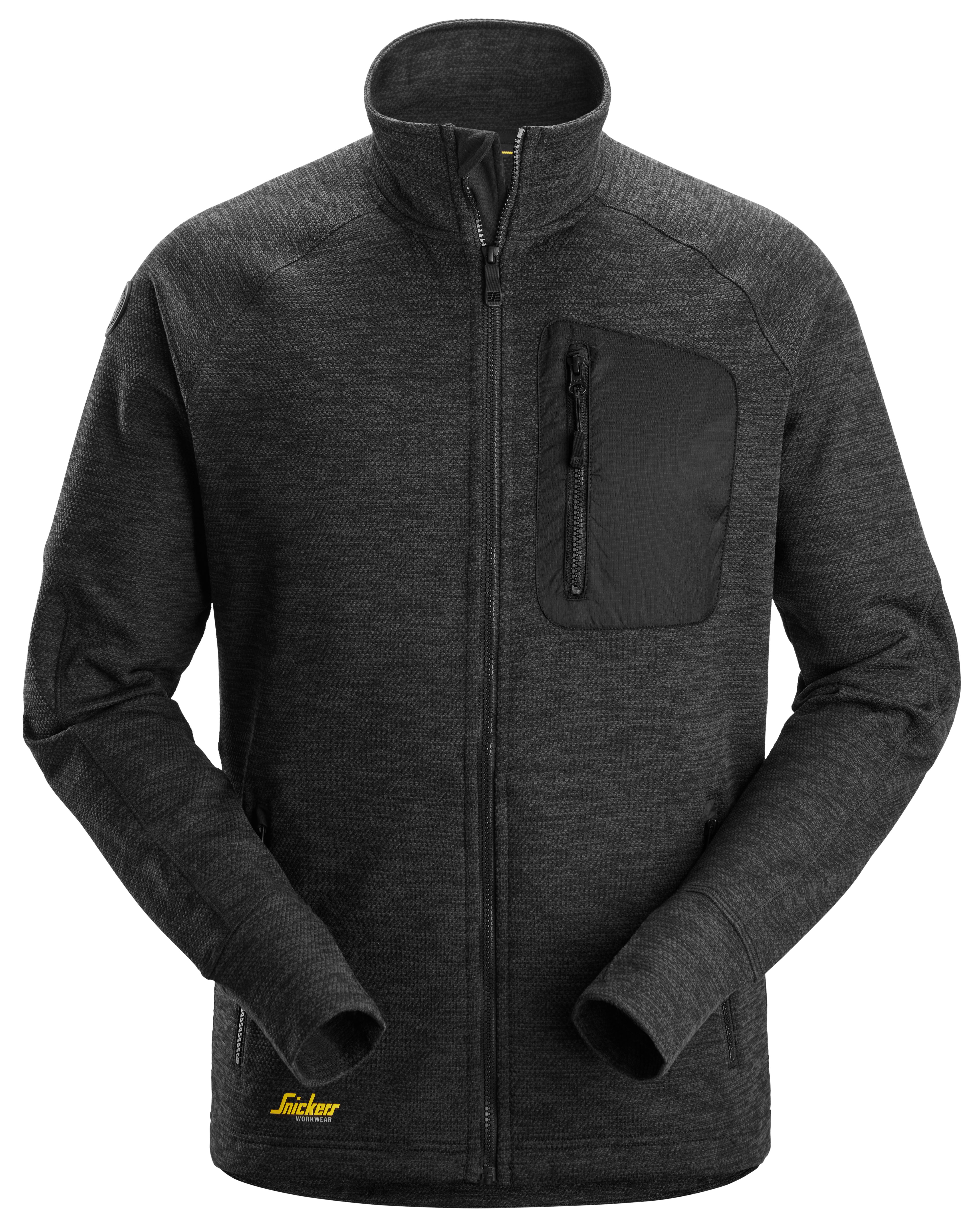 Snickers Workwear 8042-0400 Fleecetröja svart L