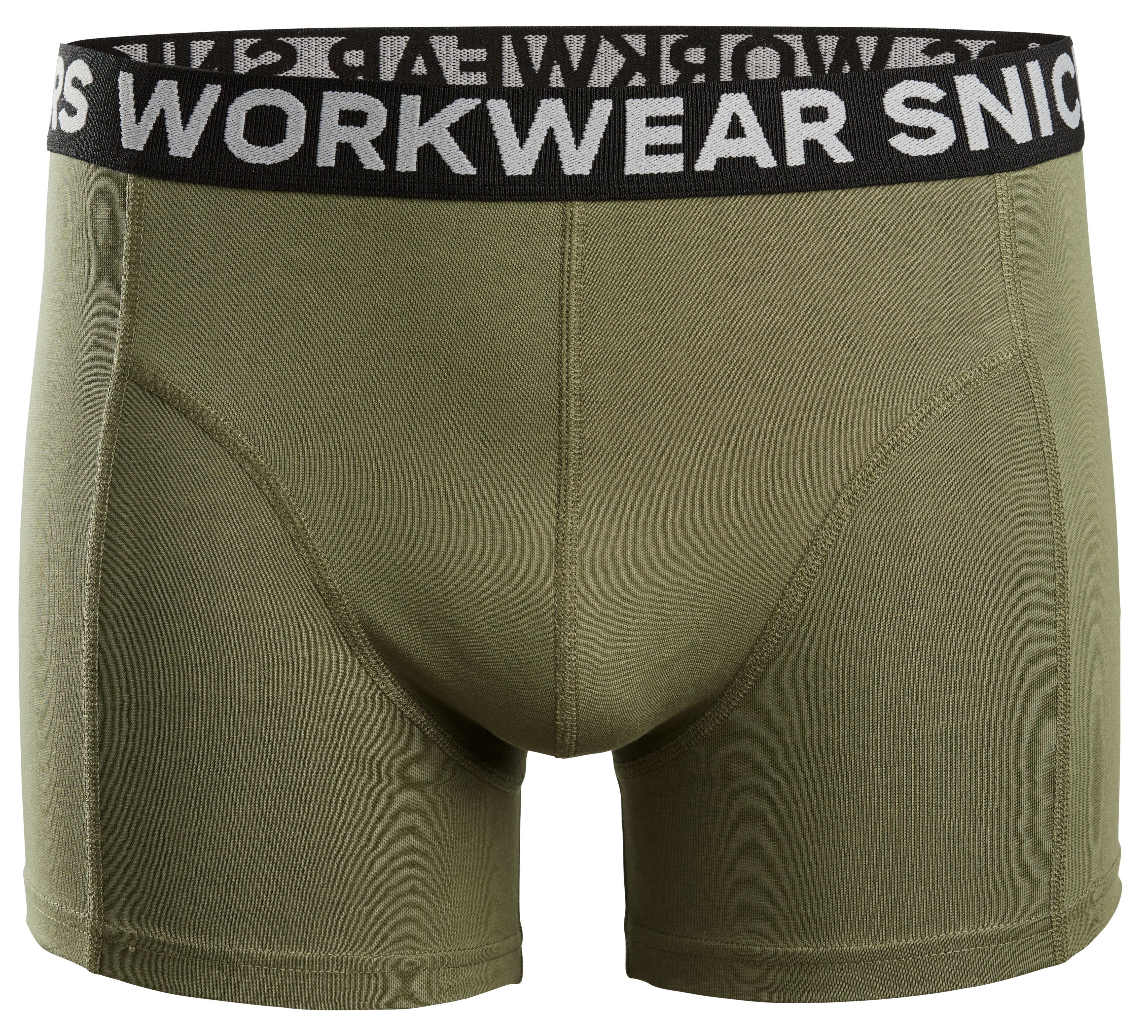 Snickers Workwear 9436-9531 Kalsong marinblå/khakigrön, 2-pack M