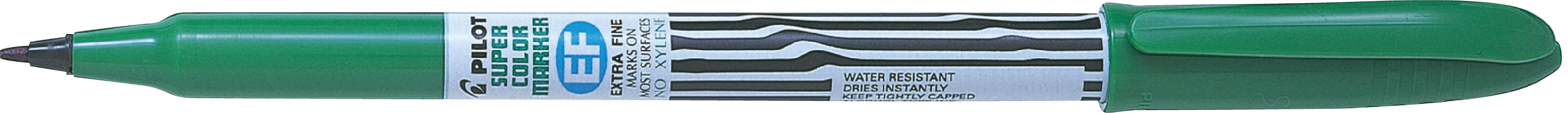 Pilot SCAN-EF Märkpenna grön, permanent