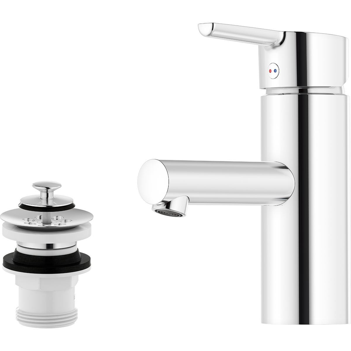 Mora MMIX II 333020 Håndvaskbatteri med silplugventil, G10, krom