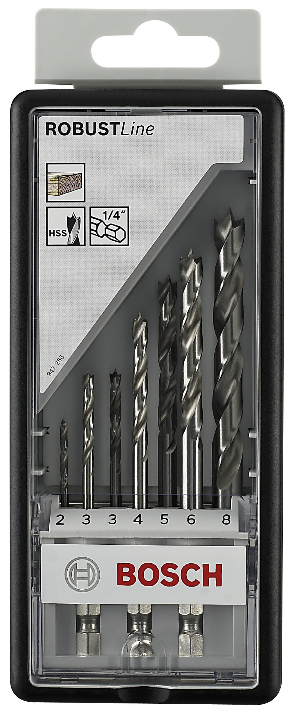 Bosch 2607019923 Träspiralborrsats