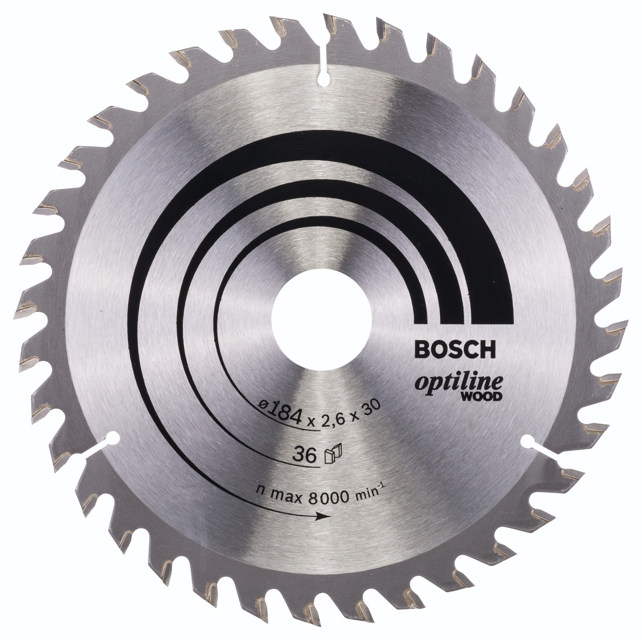 Bosch PRO Wood 2608640611 Cirkelsågklinga 184x30 mm, T36