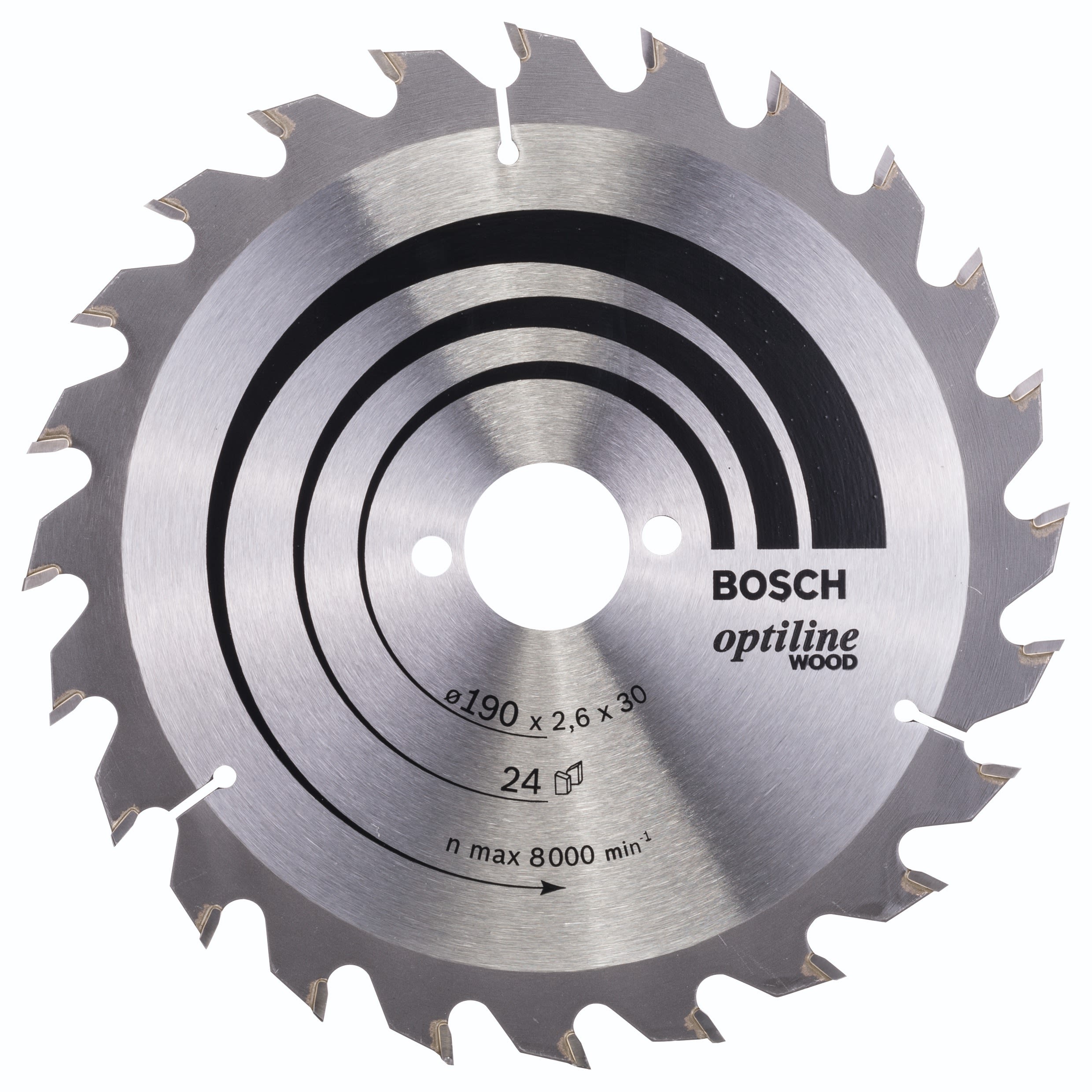 Bosch Optiline Wood Cirkelsågklinga 30 mm