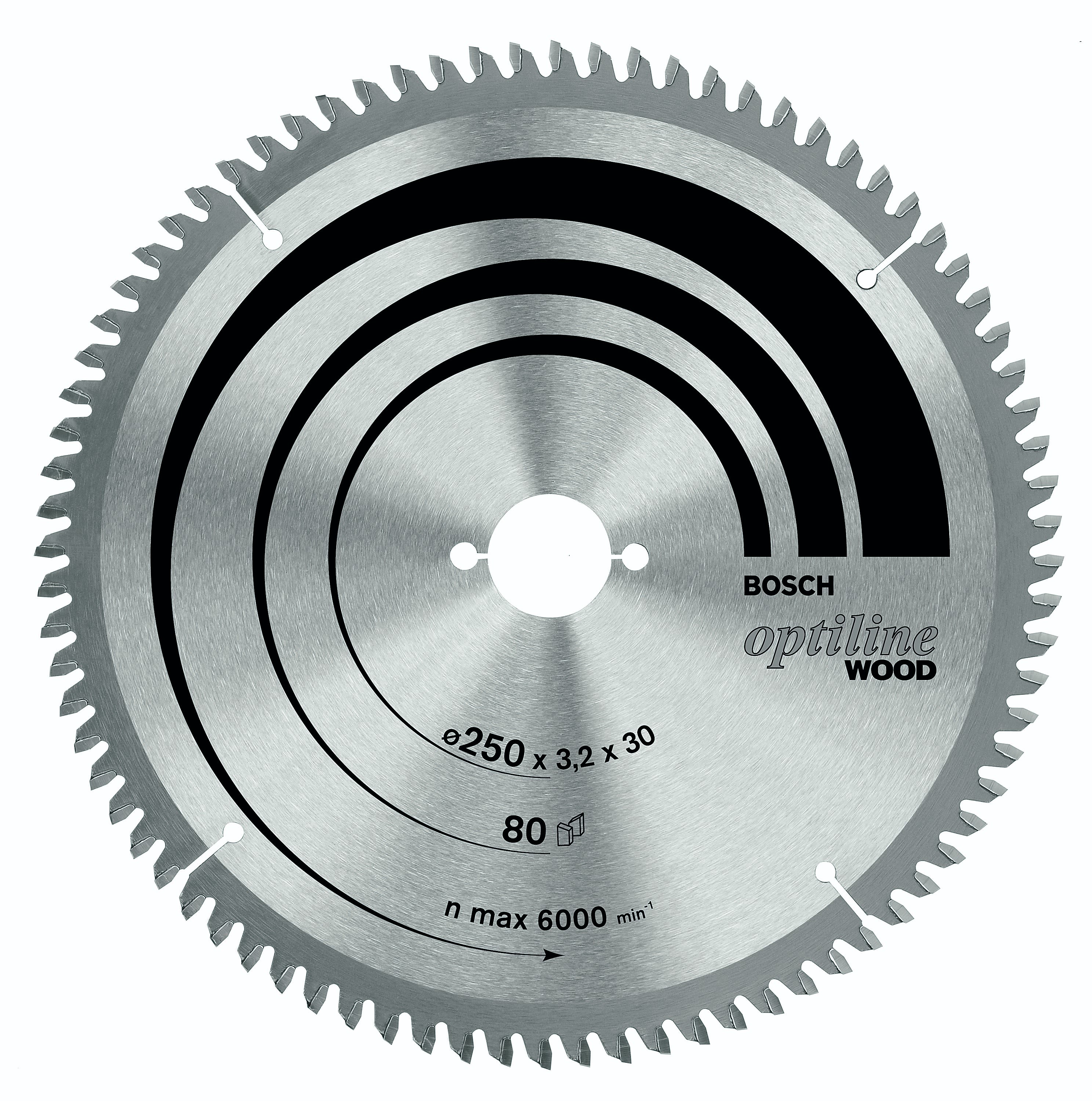 Bosch Optiline Wood Cirkelsågklinga 30 mm