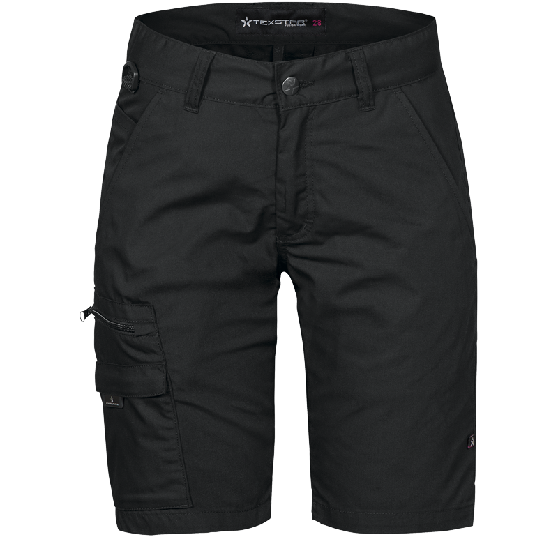 Texstar FSW81990000DK Shorts svart W36
