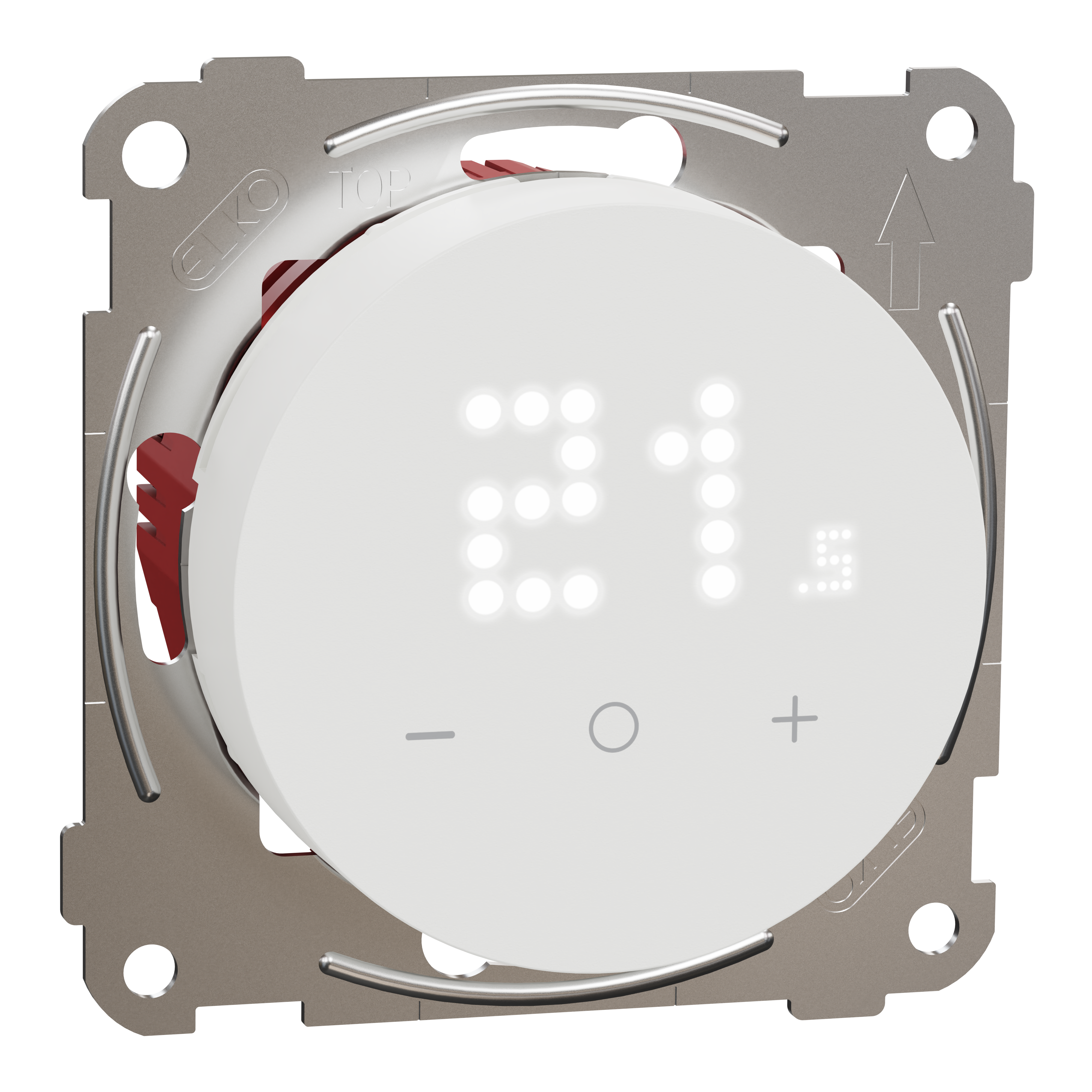Elko One Termostat med display Vit