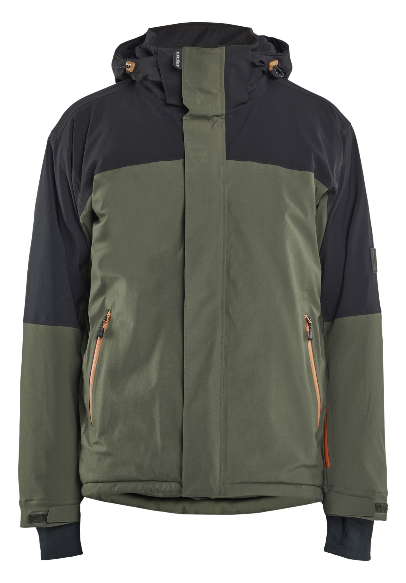 Blåkläder 4991191742404XL Vinterjacka grön/rost Grön/rost