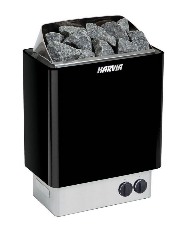 Harvia KIP60 Sähkäri Bastuaggregat svart, 6 kW