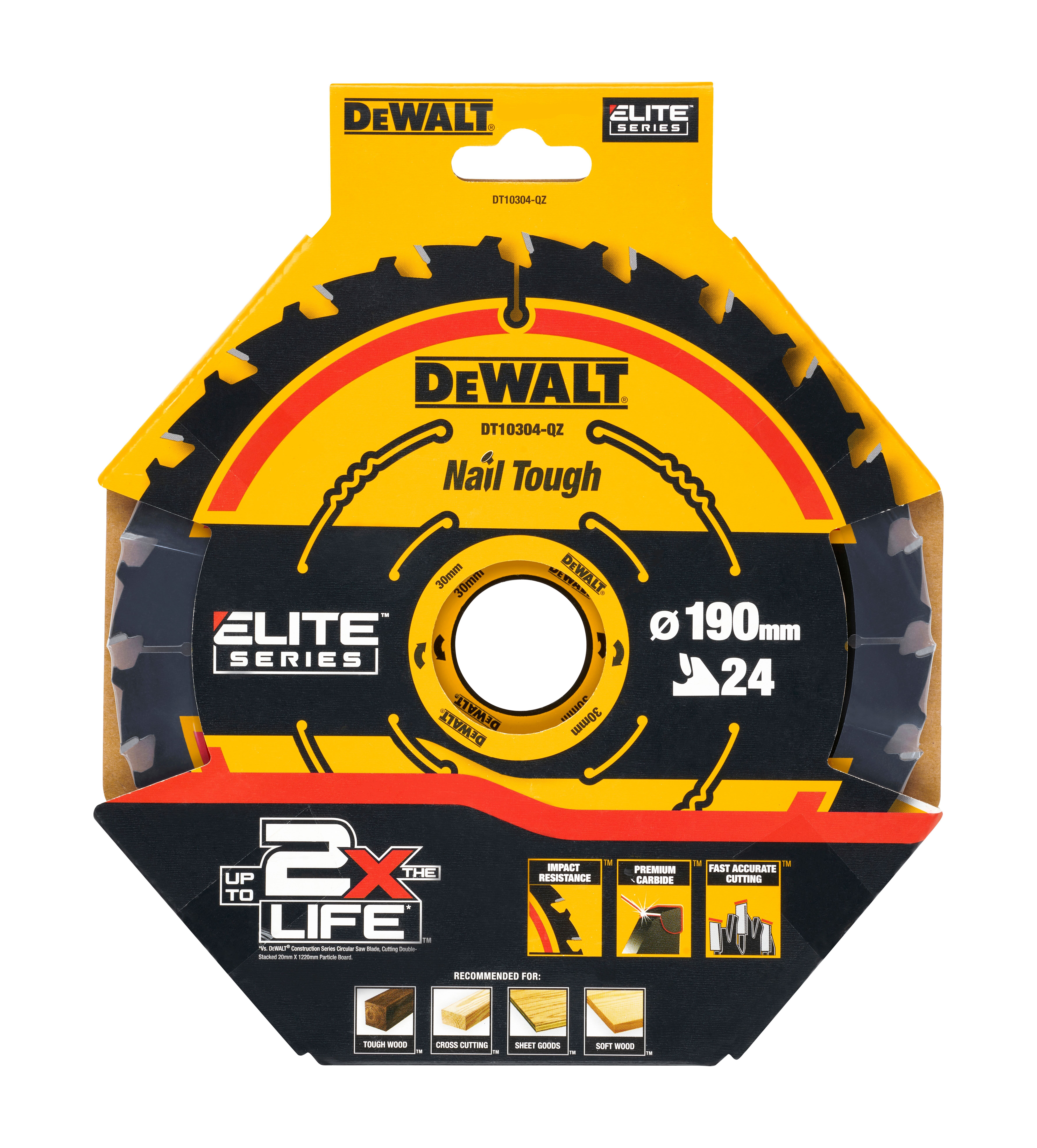 Dewalt DT10304 Cirkelsågklinga 24T