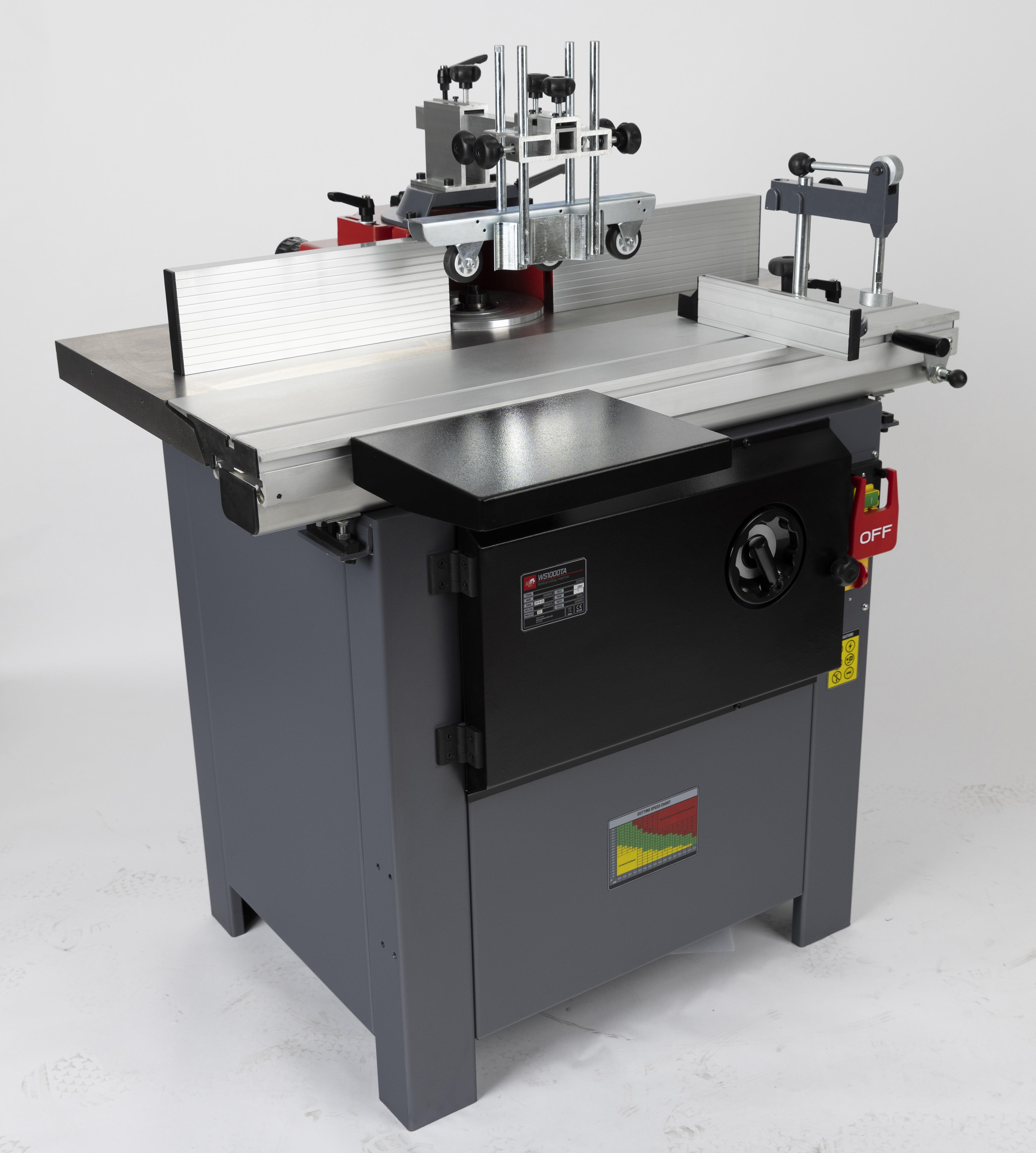 PELA 532466 Vertikalfräsmaskin 2800 W, tiltbar