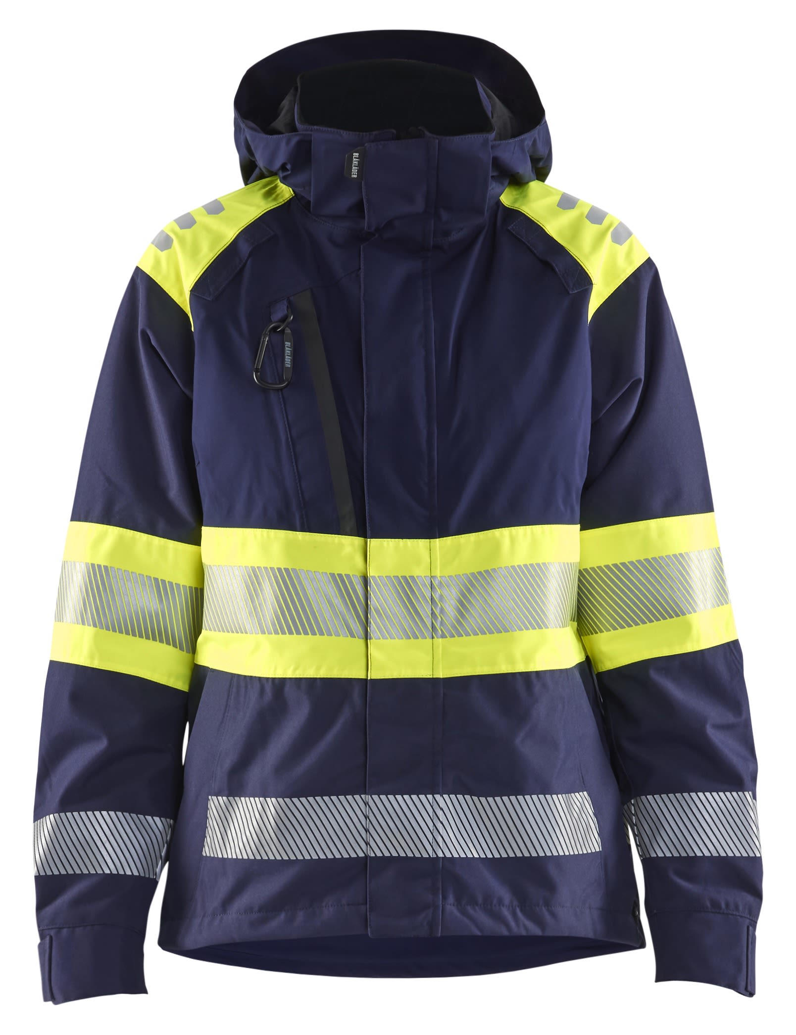 Dame High Vis Shell Jacket Marine