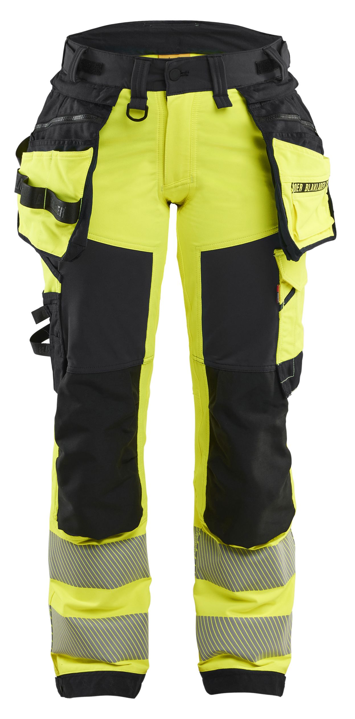 Blåkläder 702216483399C40 Työhousut huomiovärilliset, keltainen/musta C40
