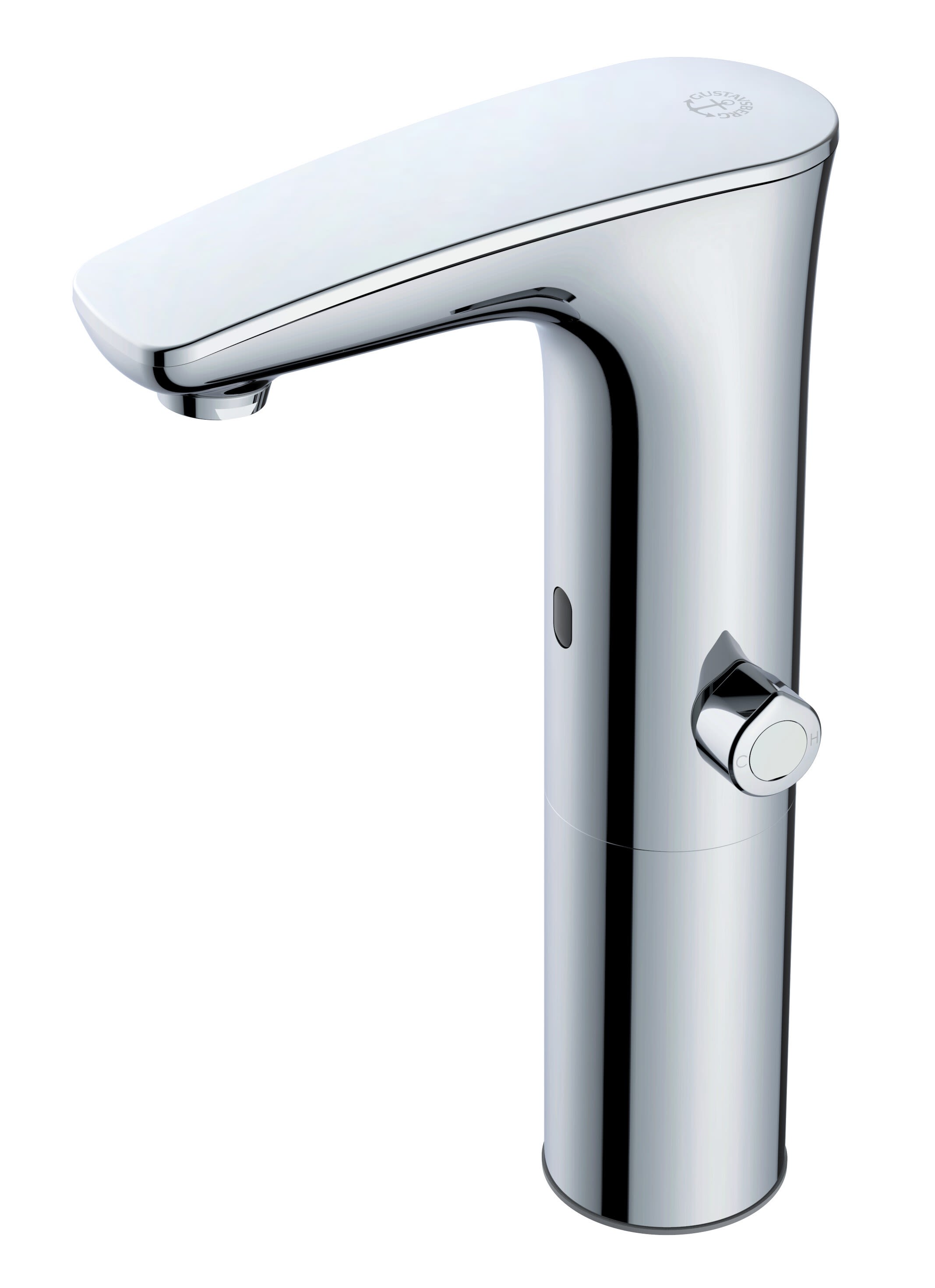 Gustavsberg Sensoric 1.0 Pesuallashana anturilla, kromi, 240 mm