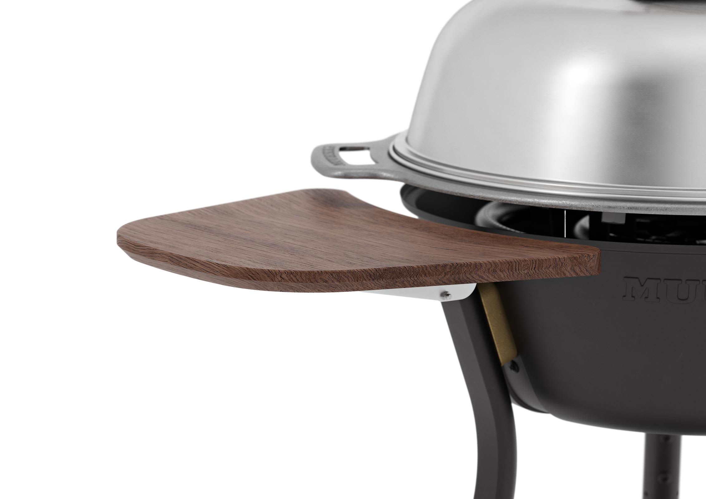 Muurikka 54921100 Sidobord för stekhäll 48/58/78 cm, fällbart